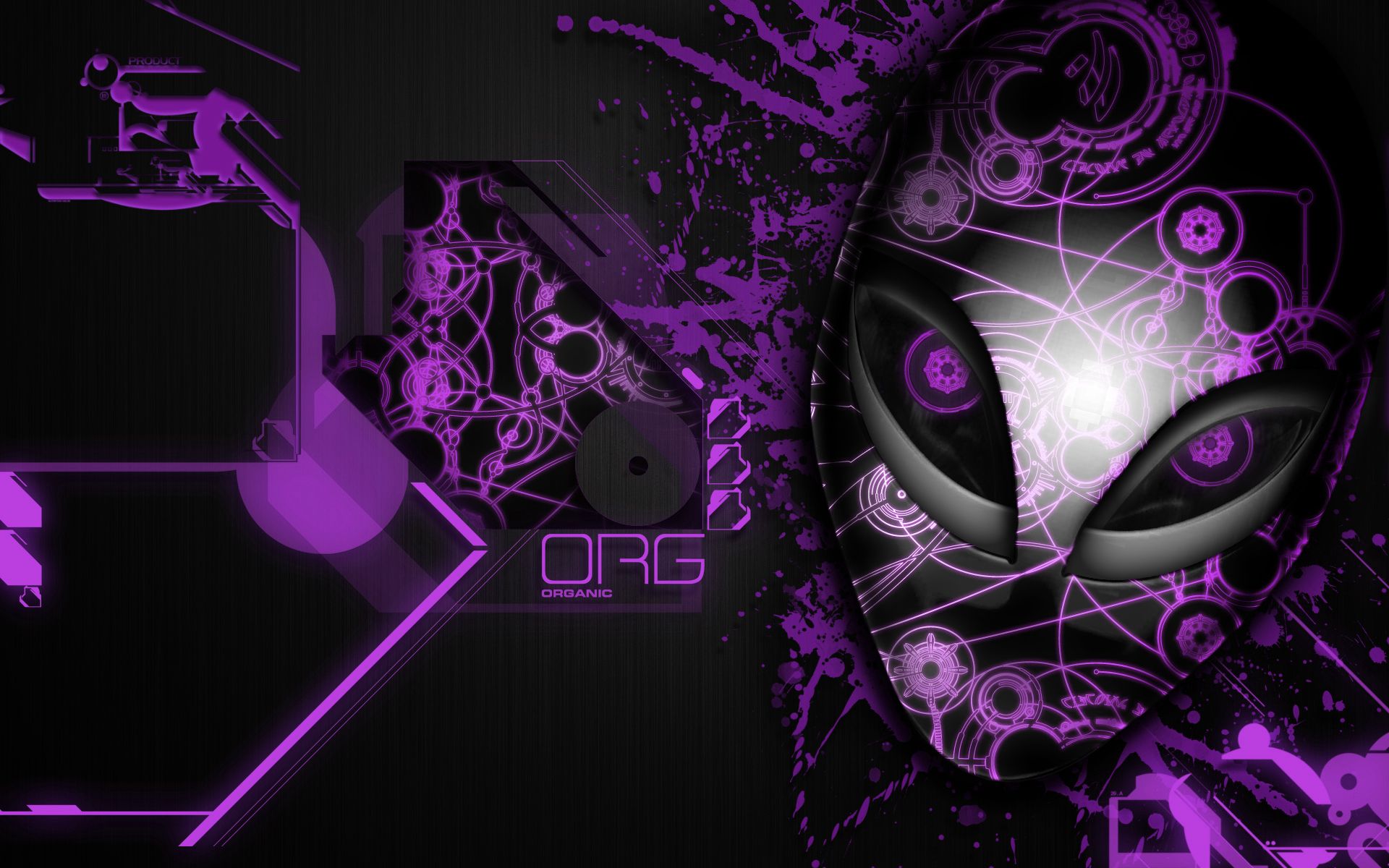 Alienware Purple Wallpapers