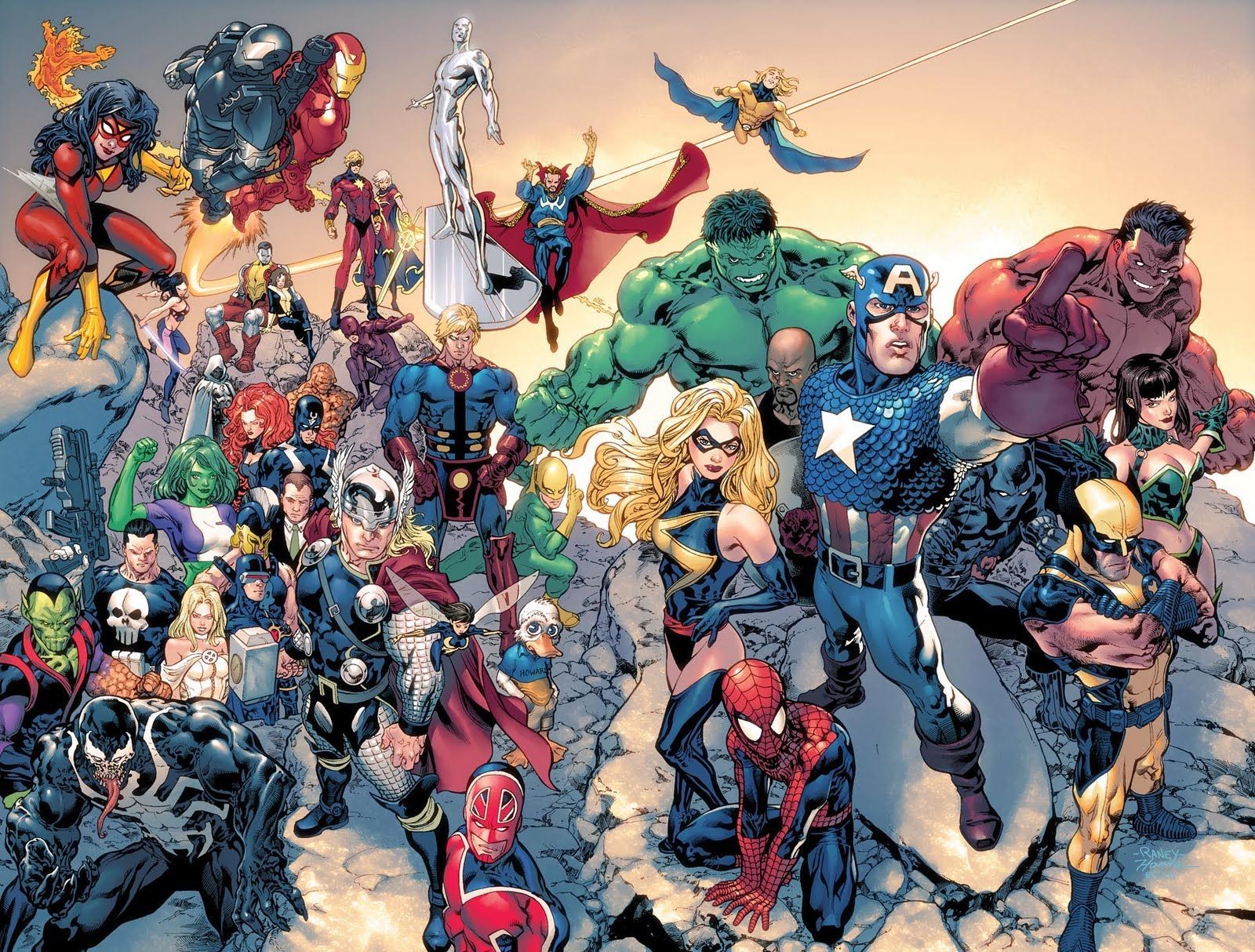 All Marvel Characters Wallpapers