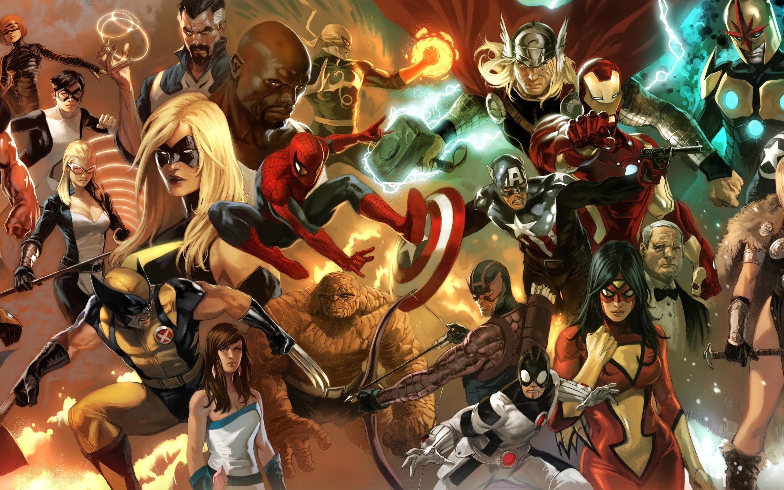 All Marvel Characters Wallpapers