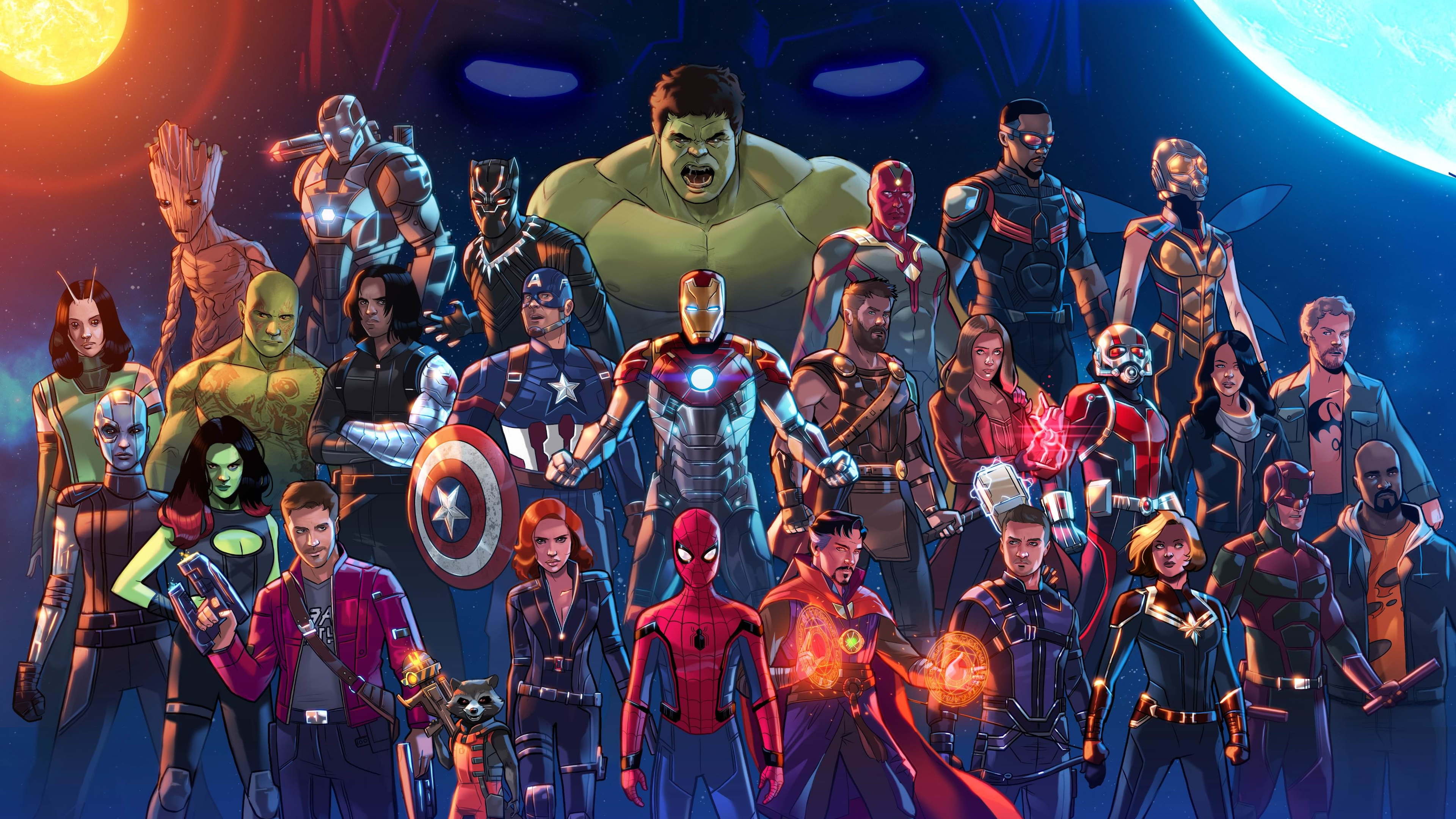 All Marvel Characters Wallpapers