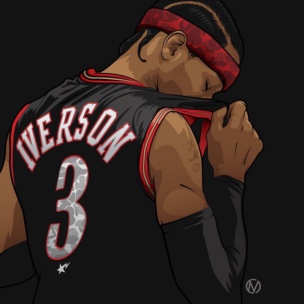 Allen Iverson Cartoon Wallpapers