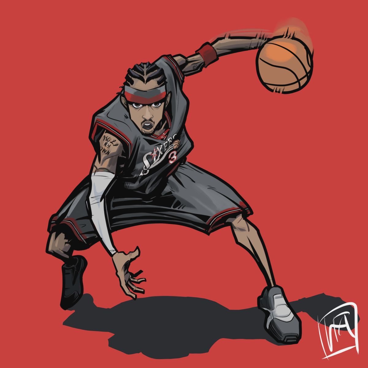 Allen Iverson Cartoon Wallpapers