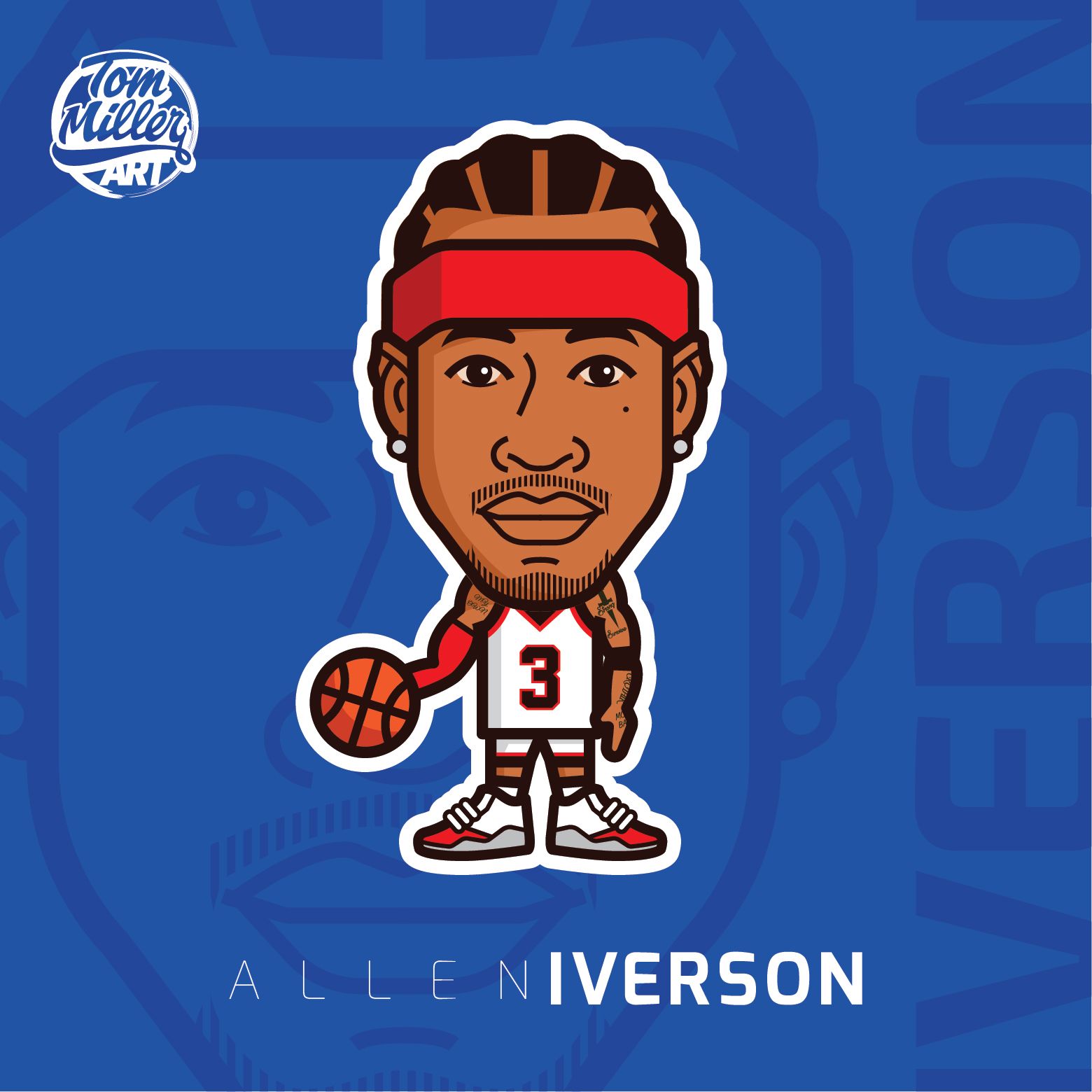 Allen Iverson Cartoon Wallpapers