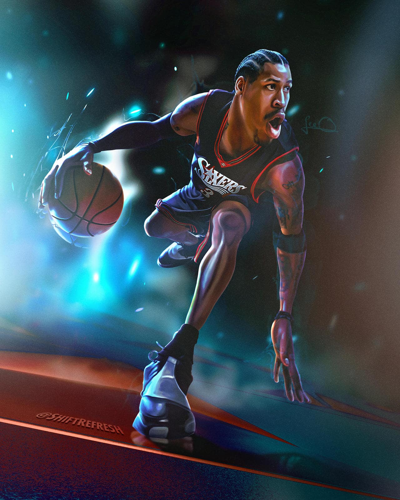 Allen Iverson Cartoon Wallpapers