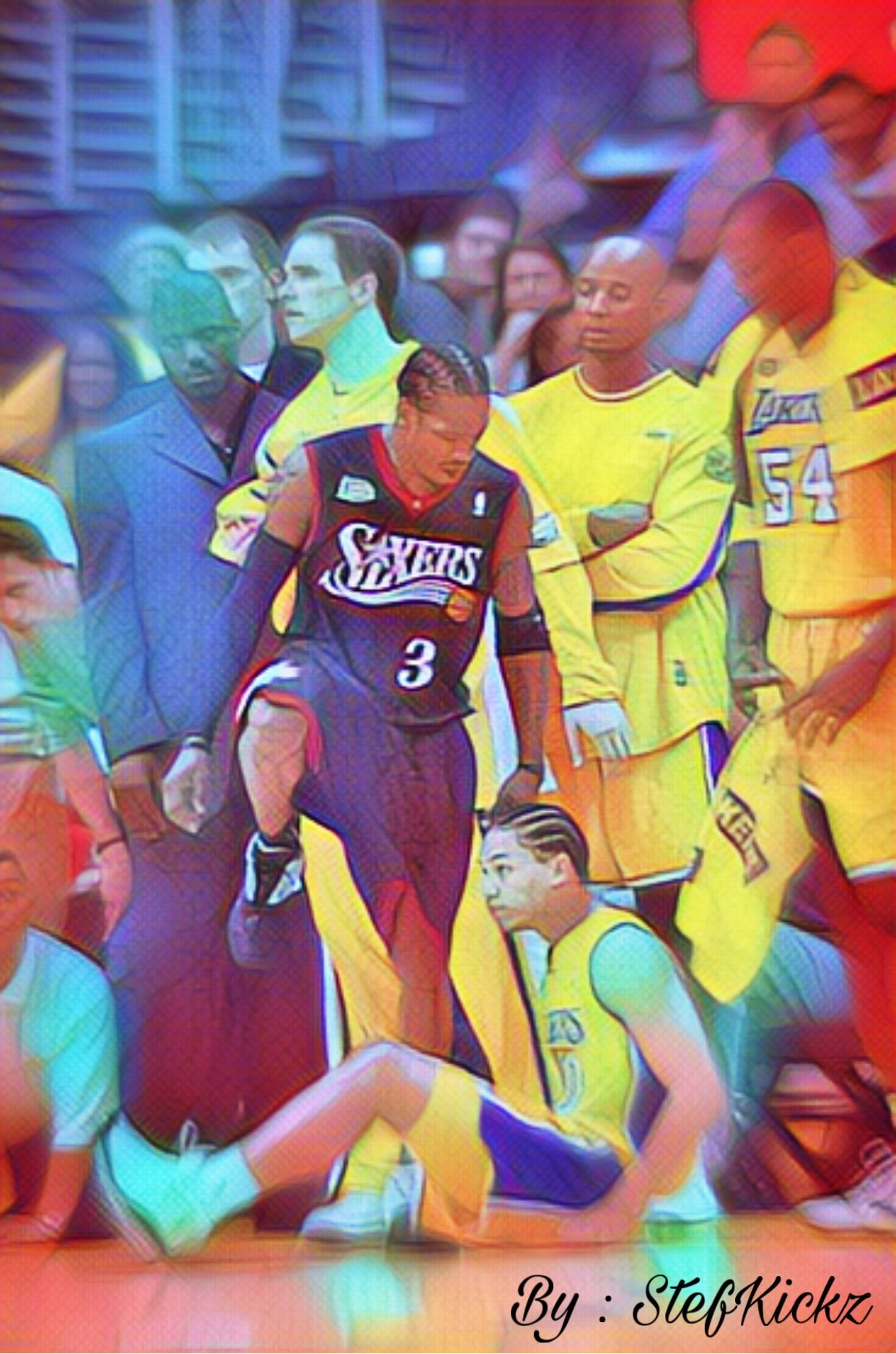 Allen Iverson Cartoon Wallpapers