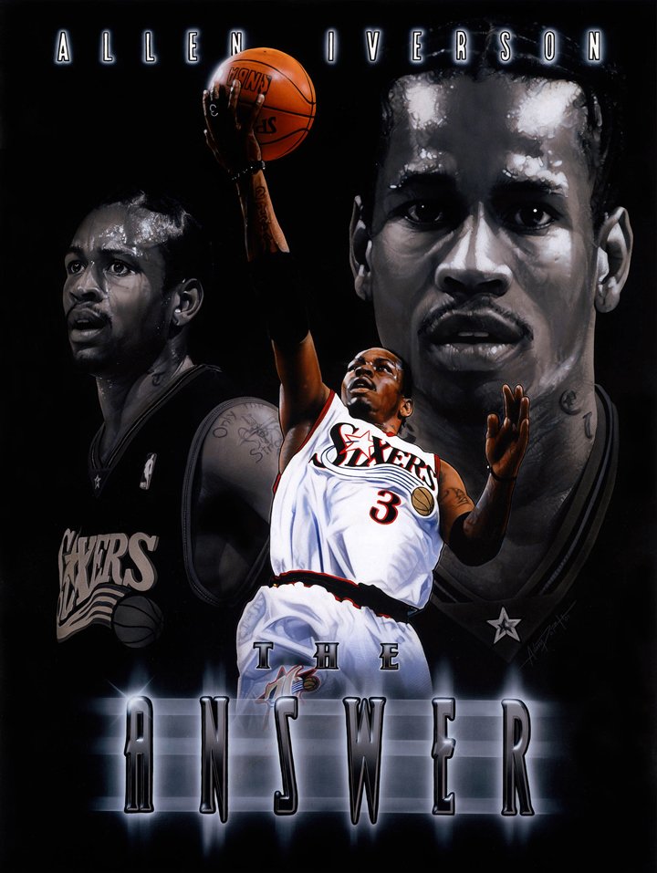 Allen Iverson Cartoon Wallpapers