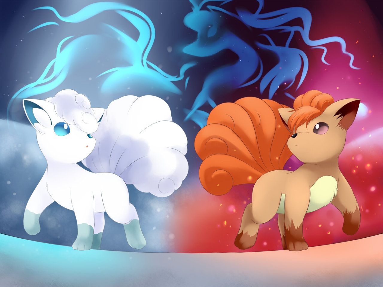 Alolan Vulpix Gif Wallpapers