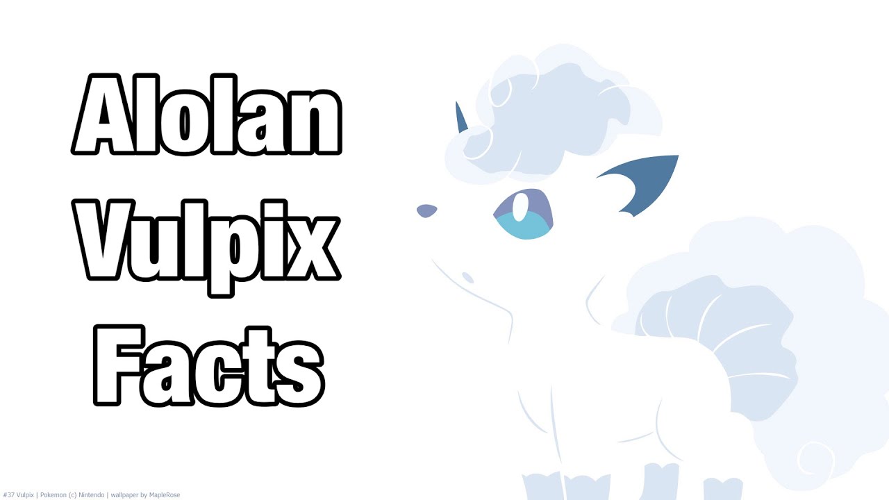 Alolan Vulpix Gif Wallpapers