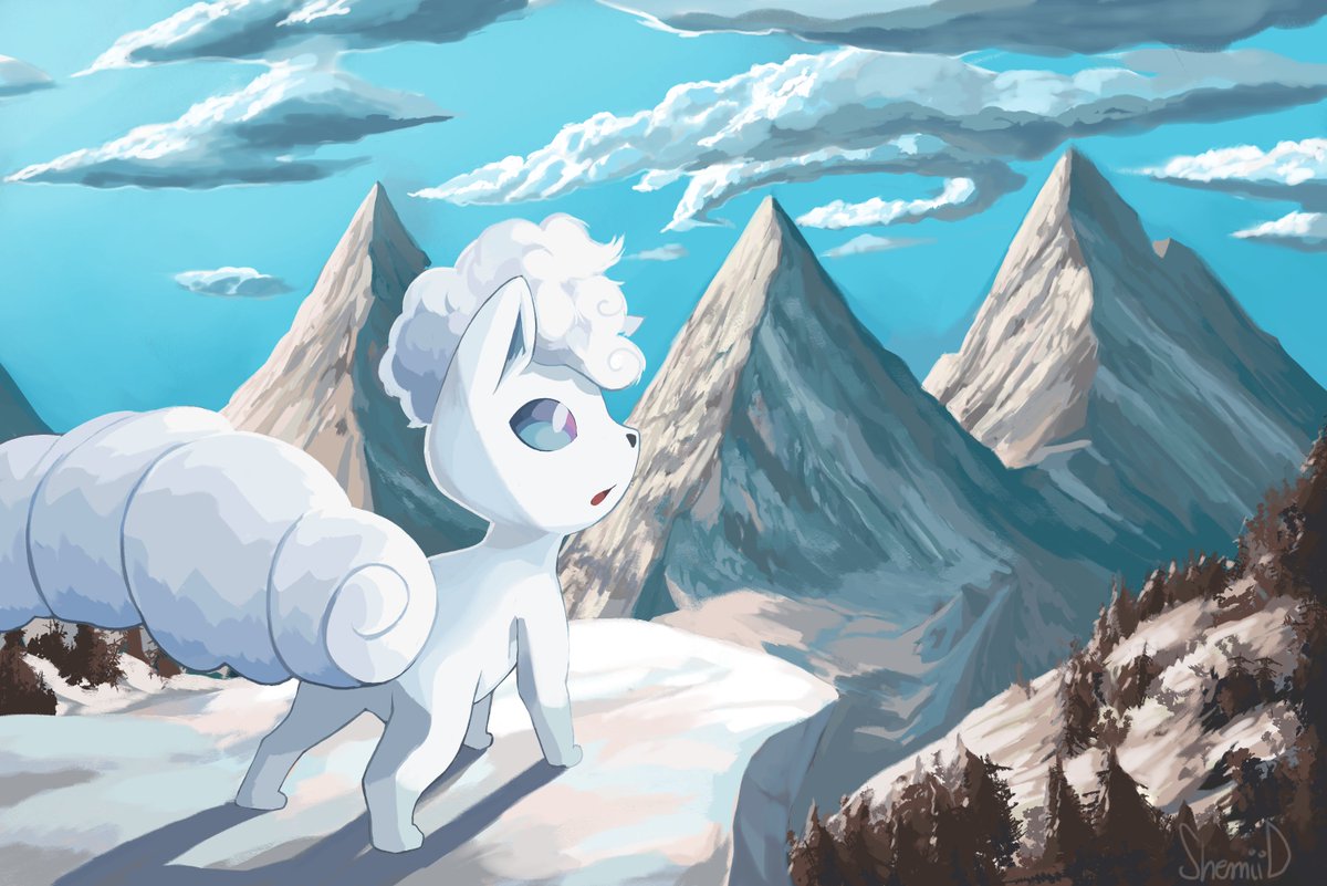 Alolan Vulpix Gif Wallpapers