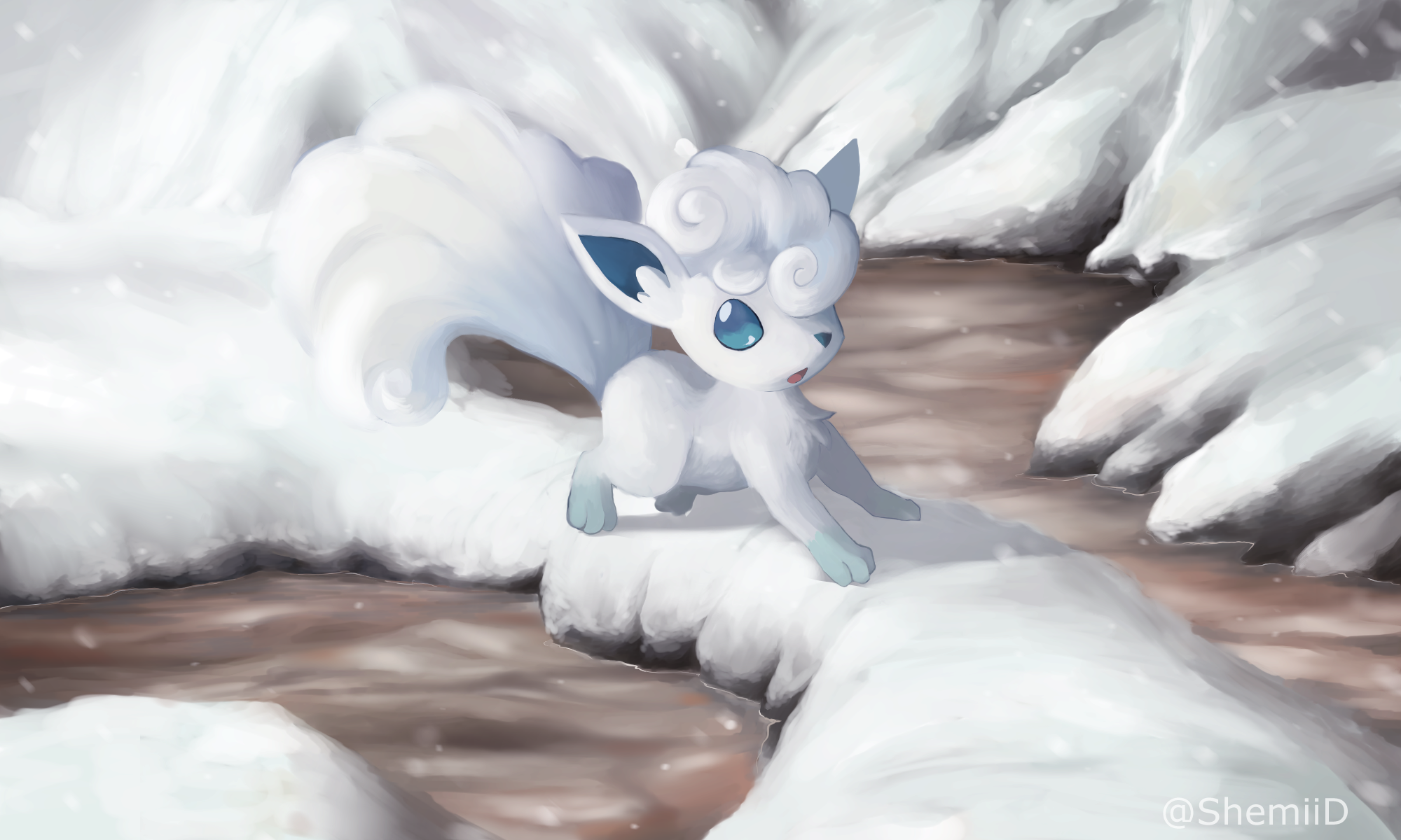 Alolan Vulpix Wallpapers