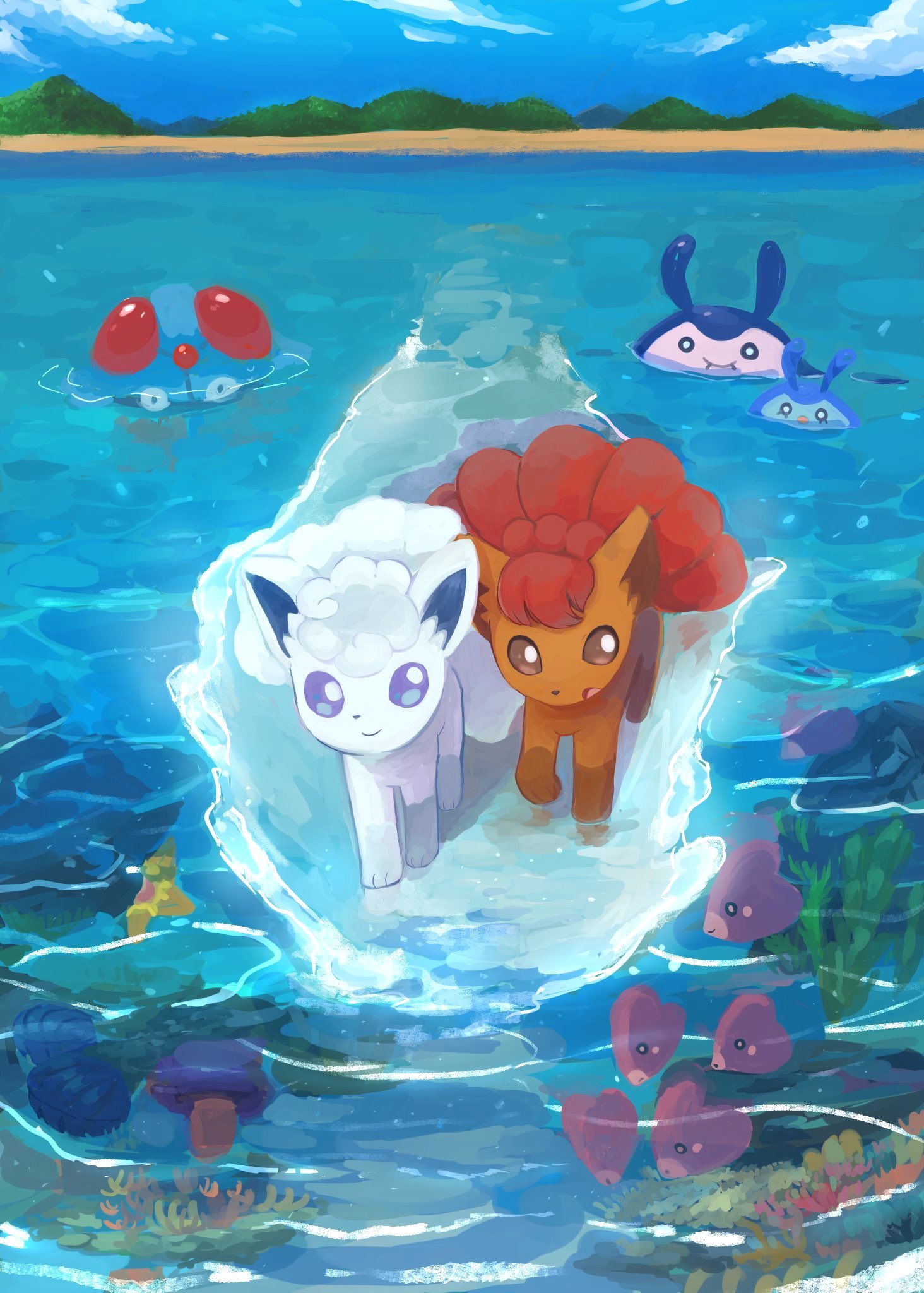 Alolan Vulpix Wallpapers