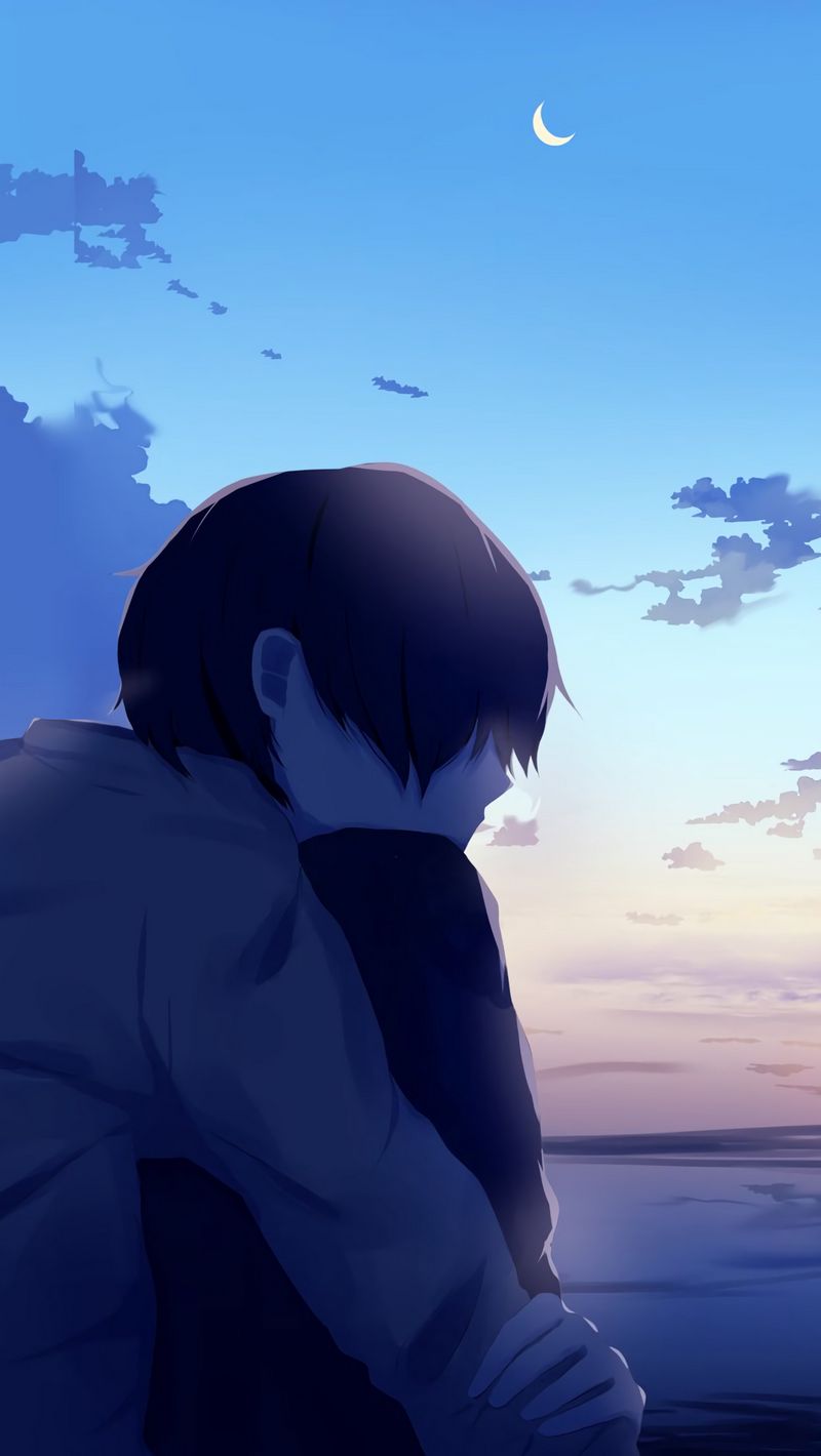 Alone Anime Boy Wallpapers