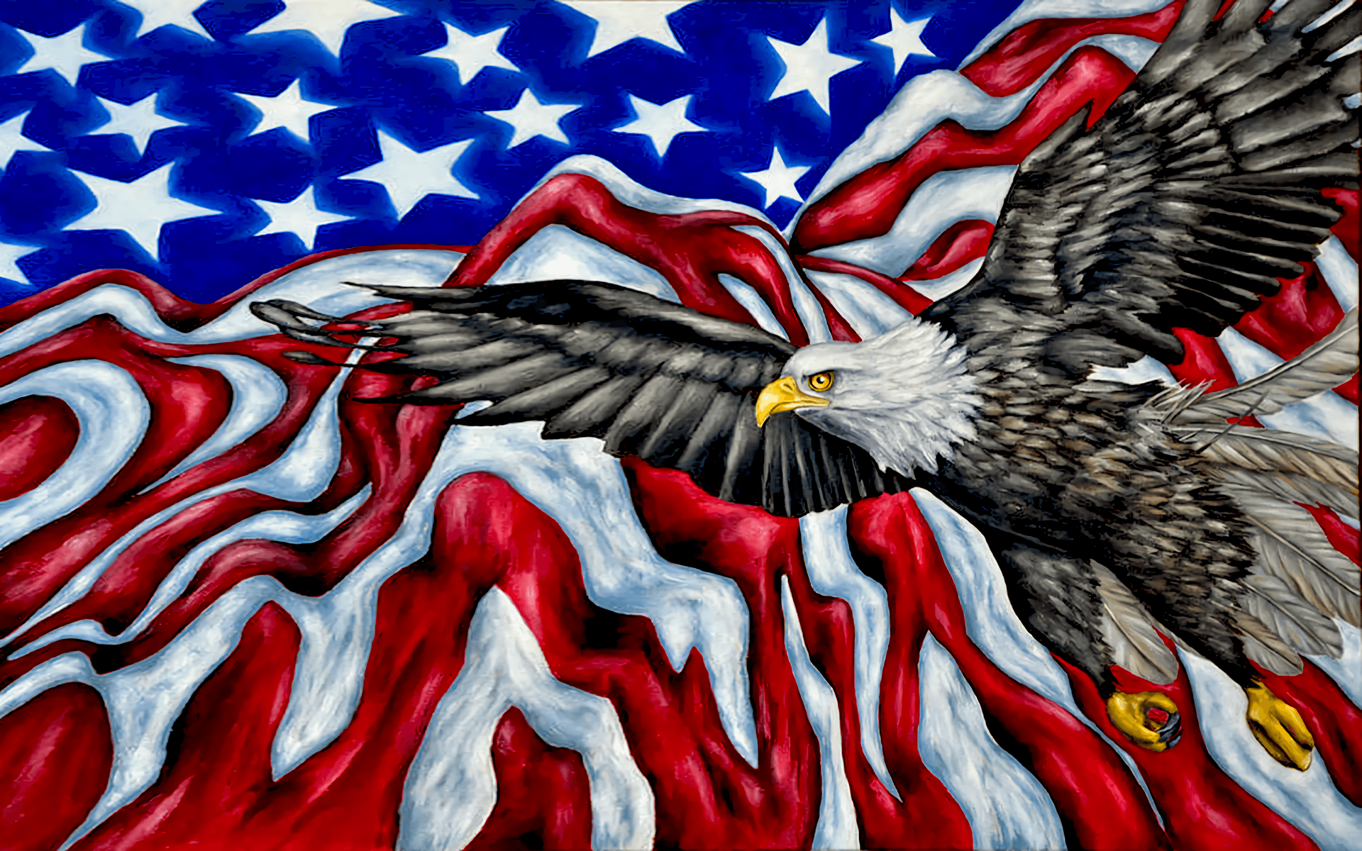 American Eagle Flag Wallpapers