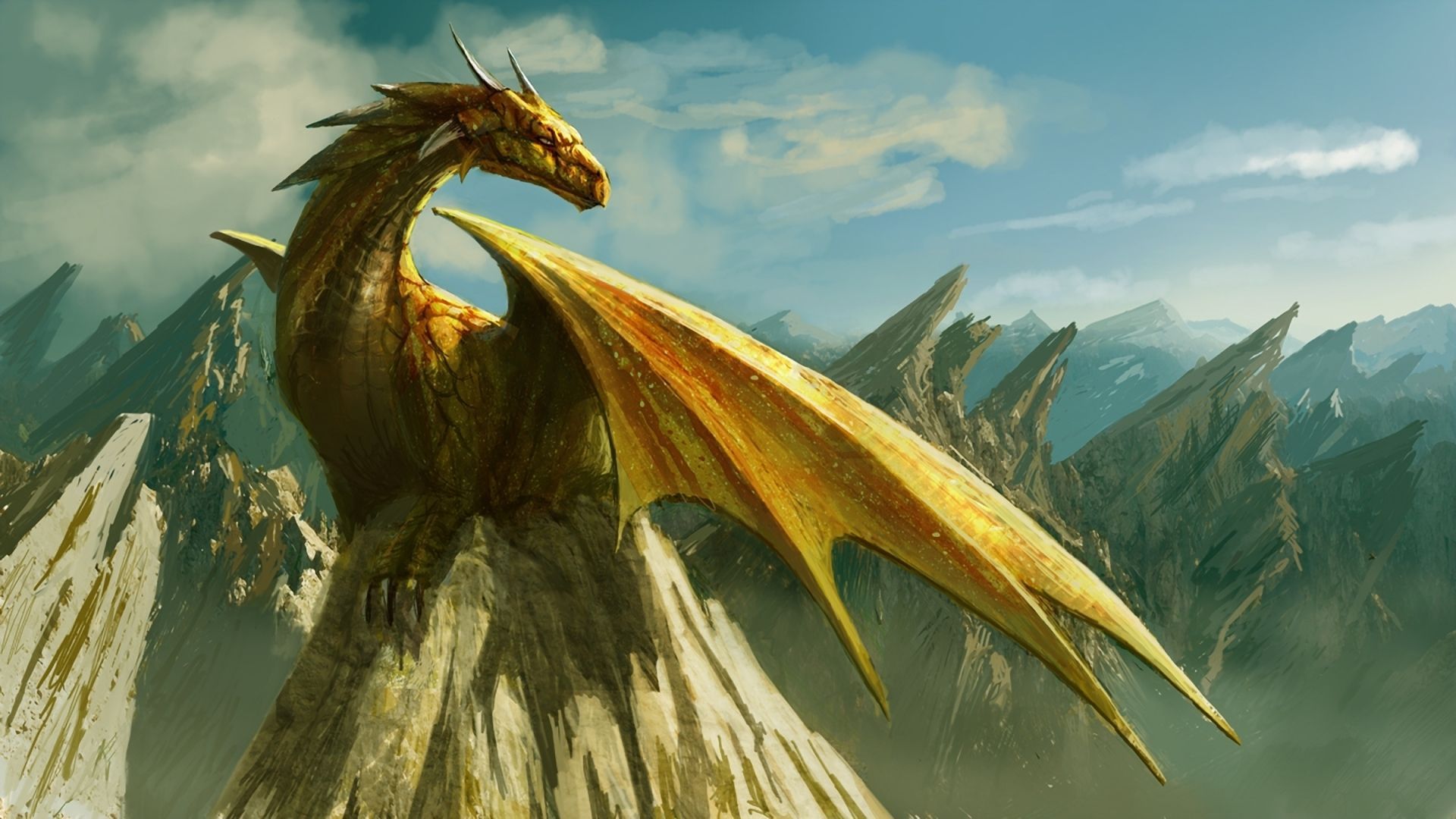 Ancient Copper Dragon Wallpapers