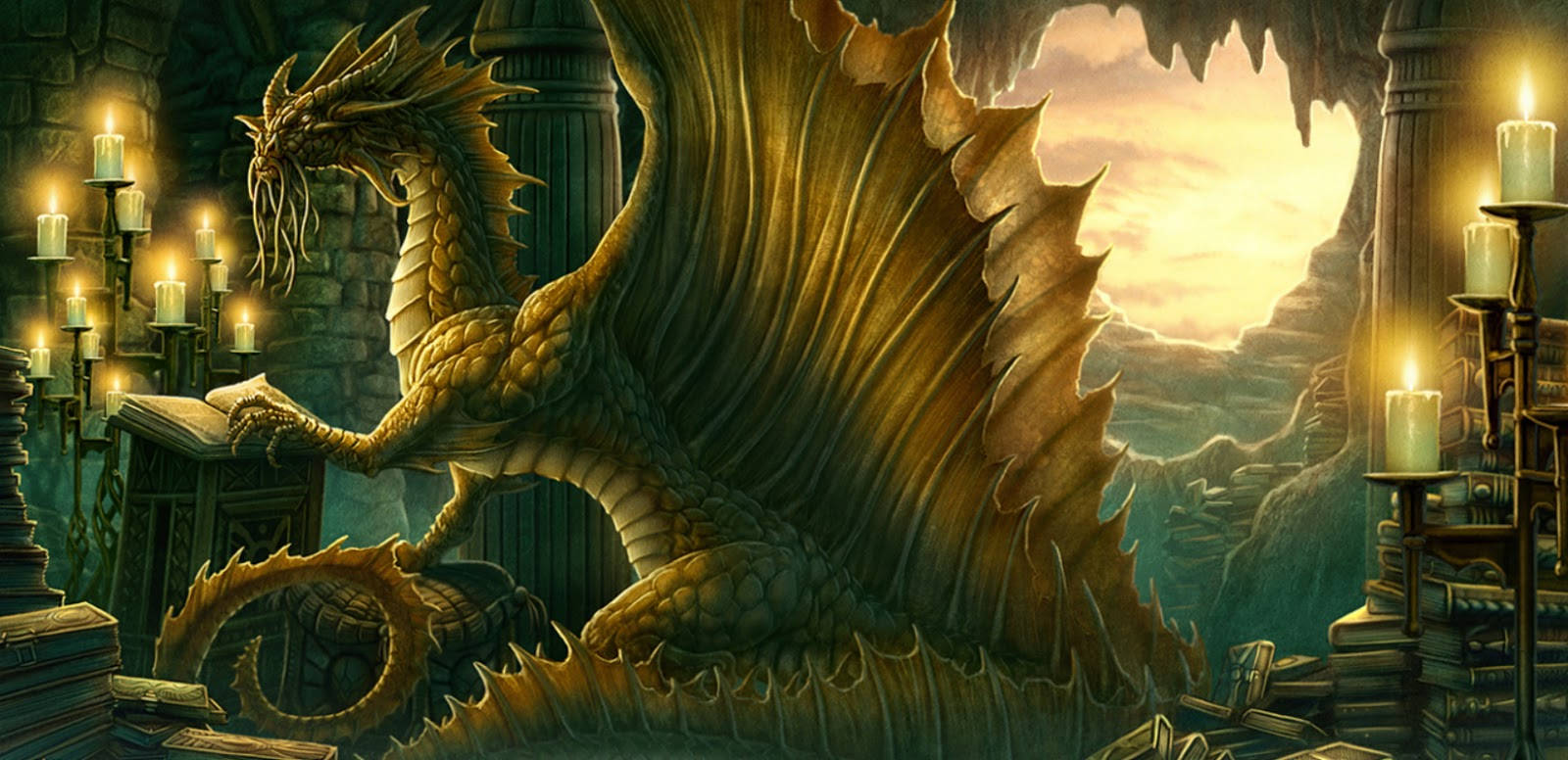 Ancient Copper Dragon Wallpapers