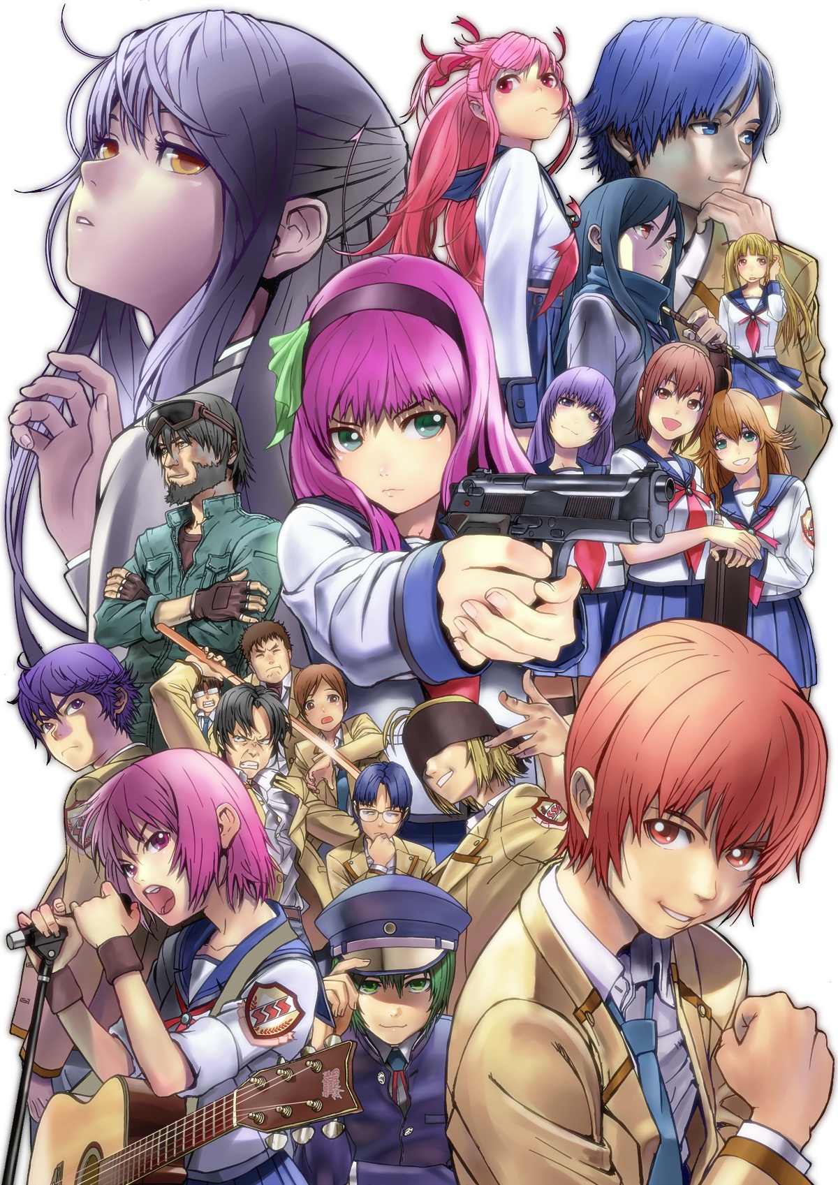 Angel Beats Phone Wallpapers