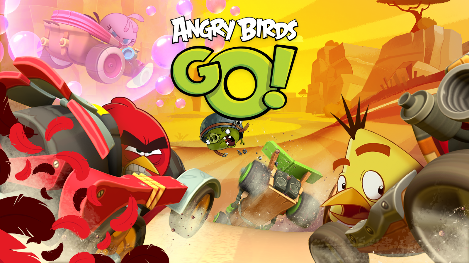 Angry Birds Go Wallpapers