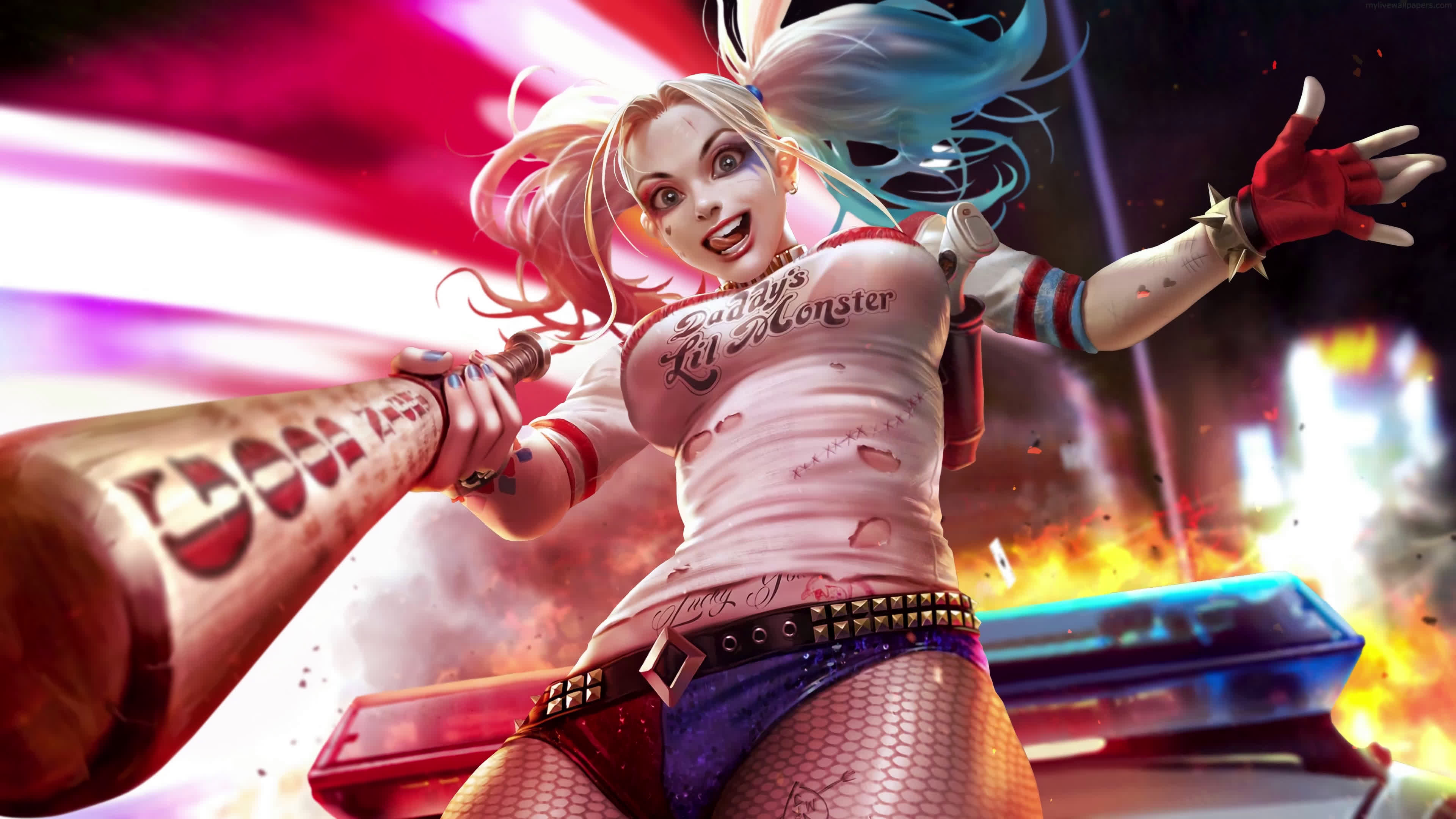 Animated Harley Quinn Wallpapers