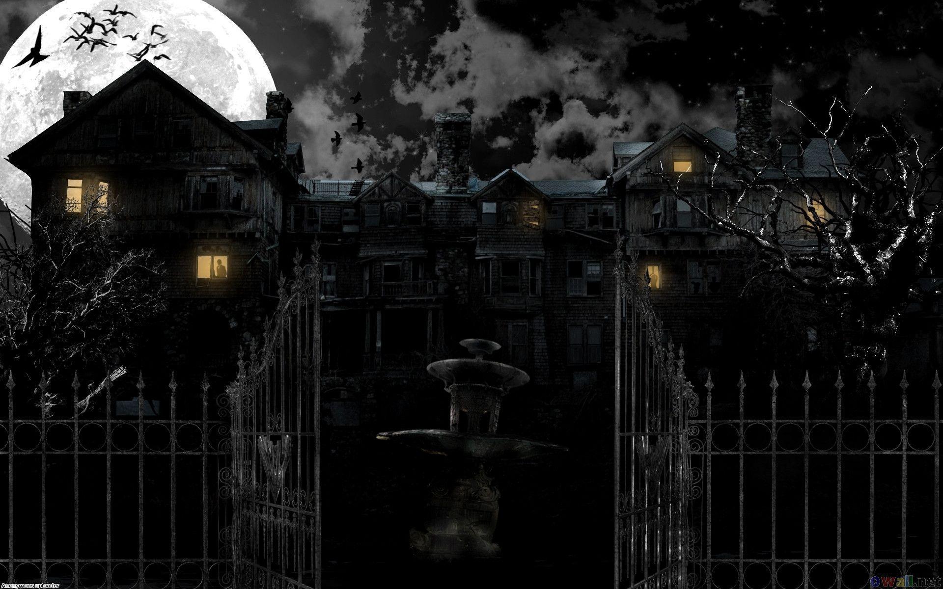 Animated Haunted House Wallpapers