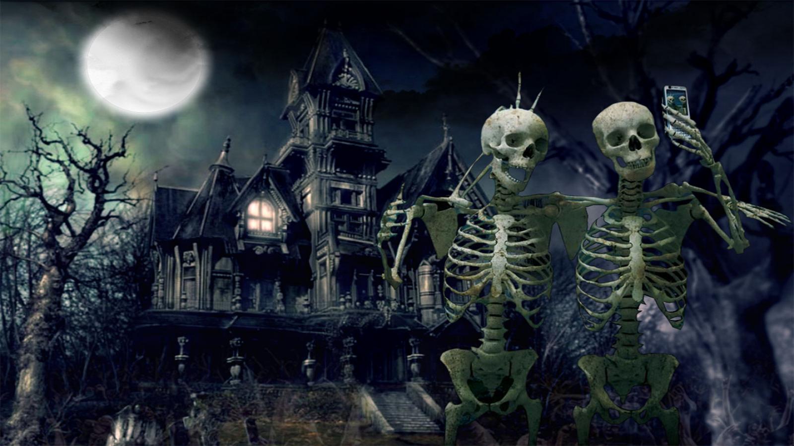 Animated Haunted House Wallpapers