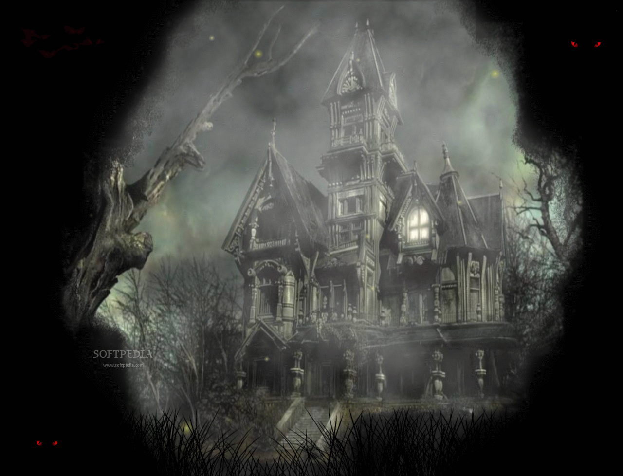 Animated Haunted House Wallpapers