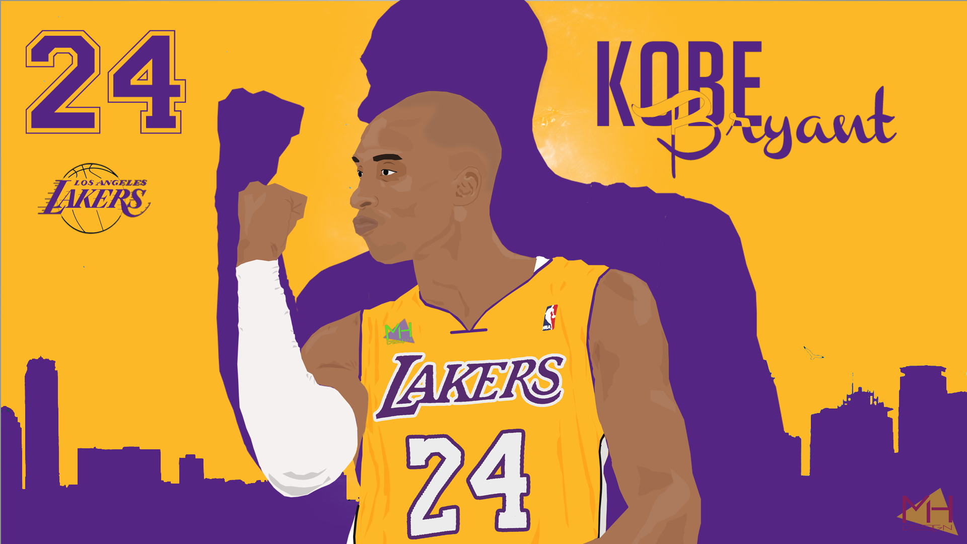 Animated Kobe Bryant Wallpapers