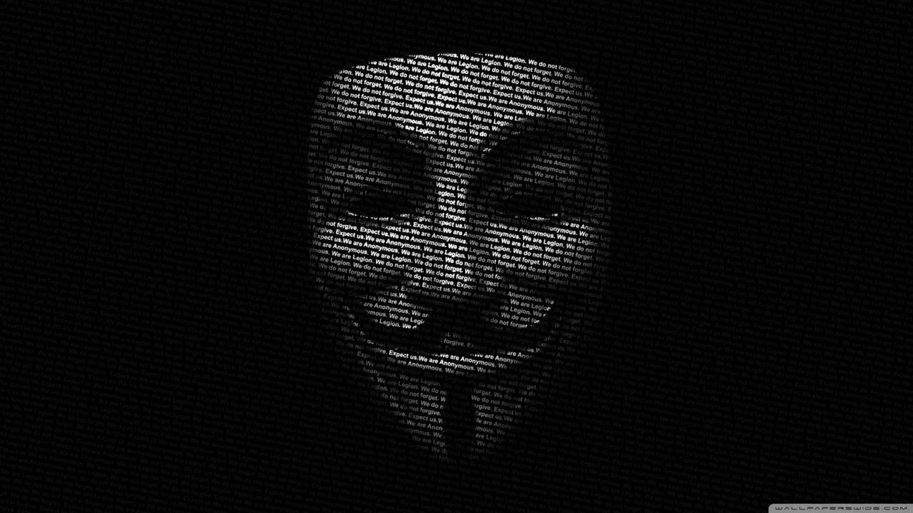 Anonymous 1366X768 Wallpapers