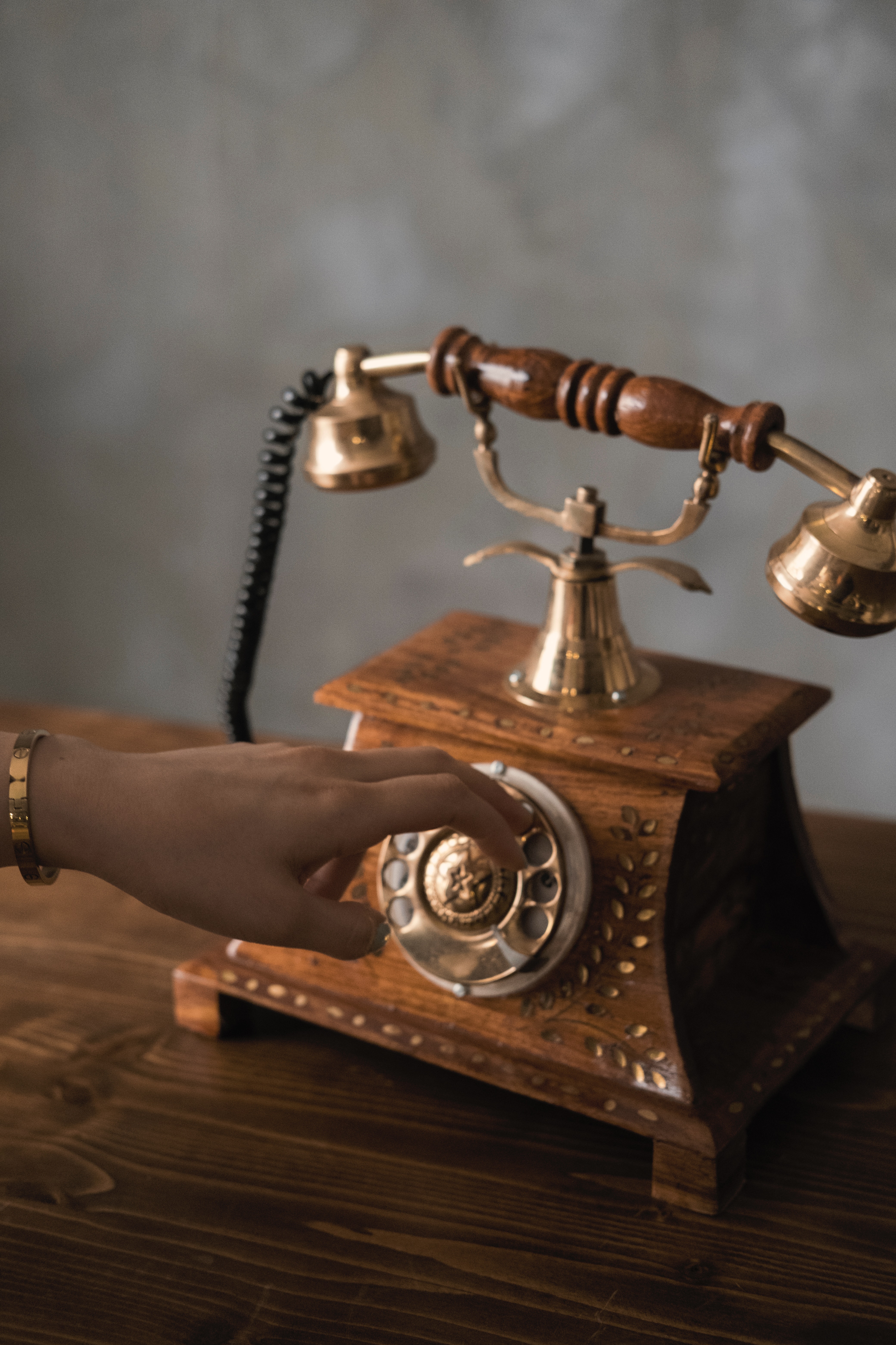 Antique Phone Receiver Wallpapers