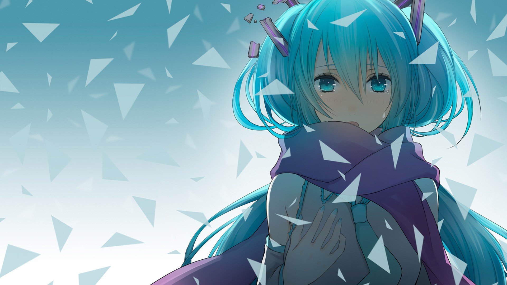 Aqua Anime Girl Wallpapers