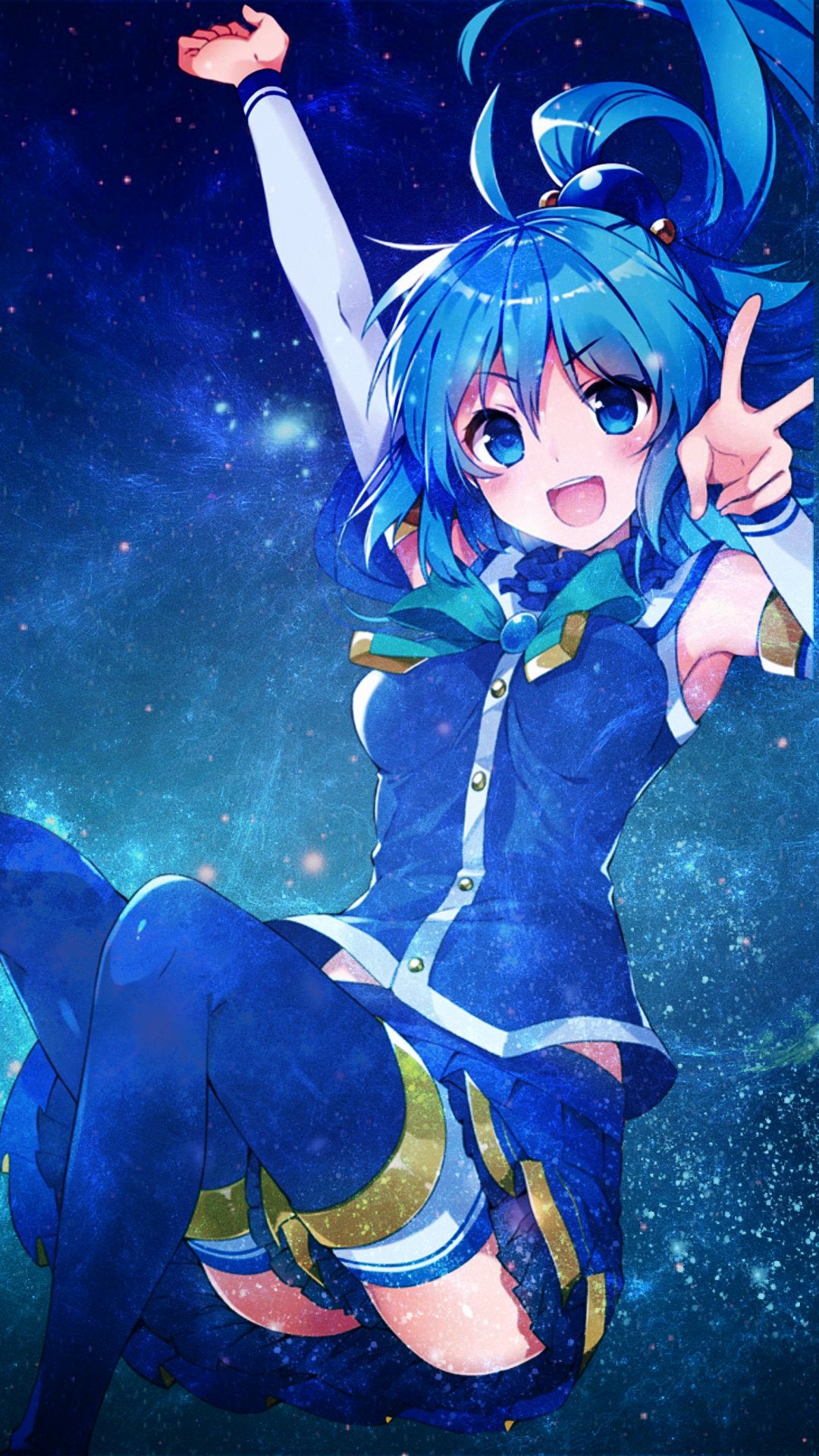 Aqua Galaxy Wallpapers