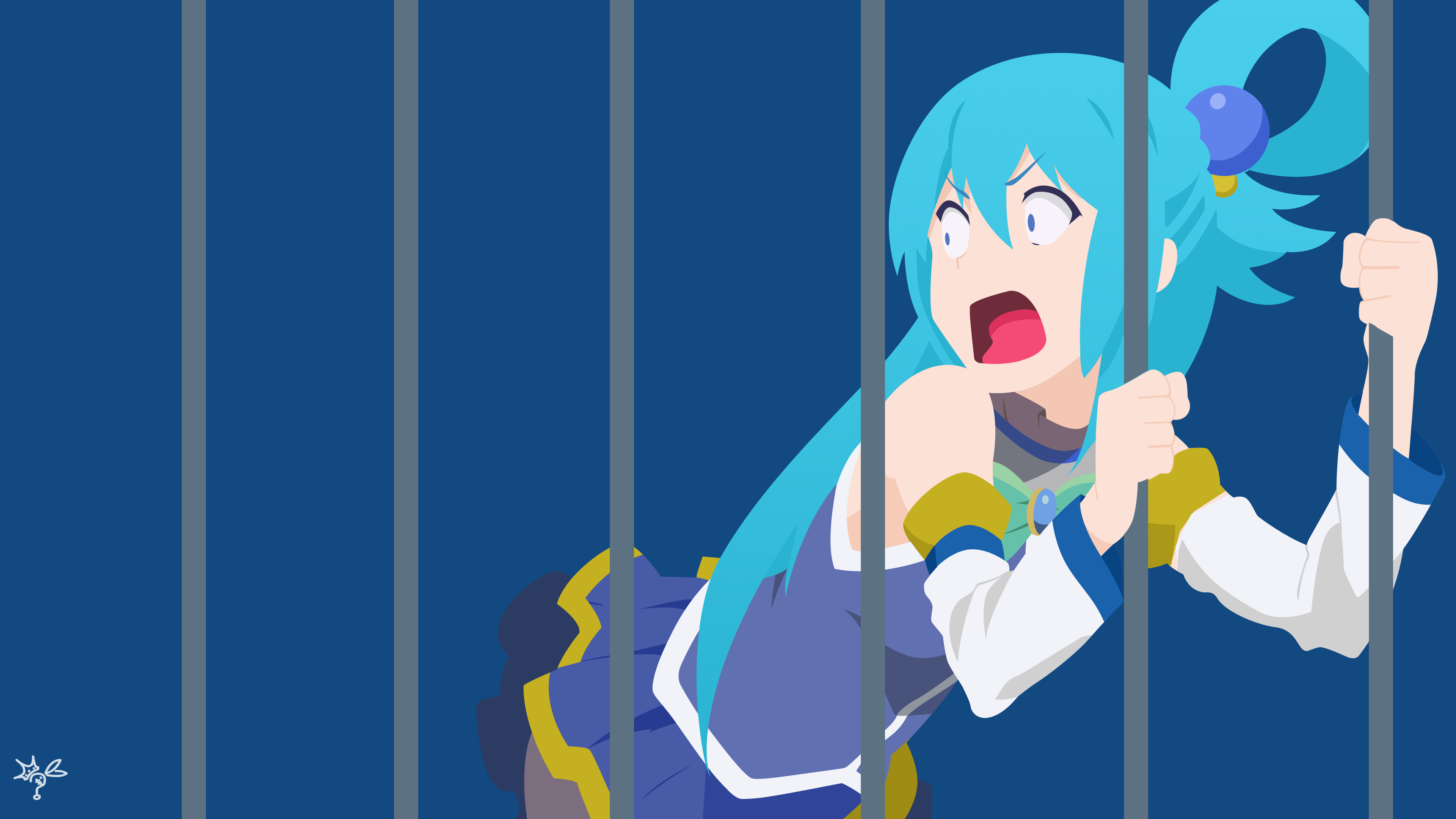 Aqua Konosuba Wallpapers