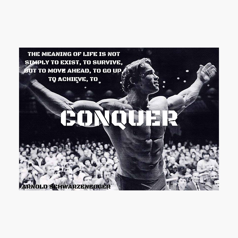 Arnold Schwarzenegger Conquer Wallpapers