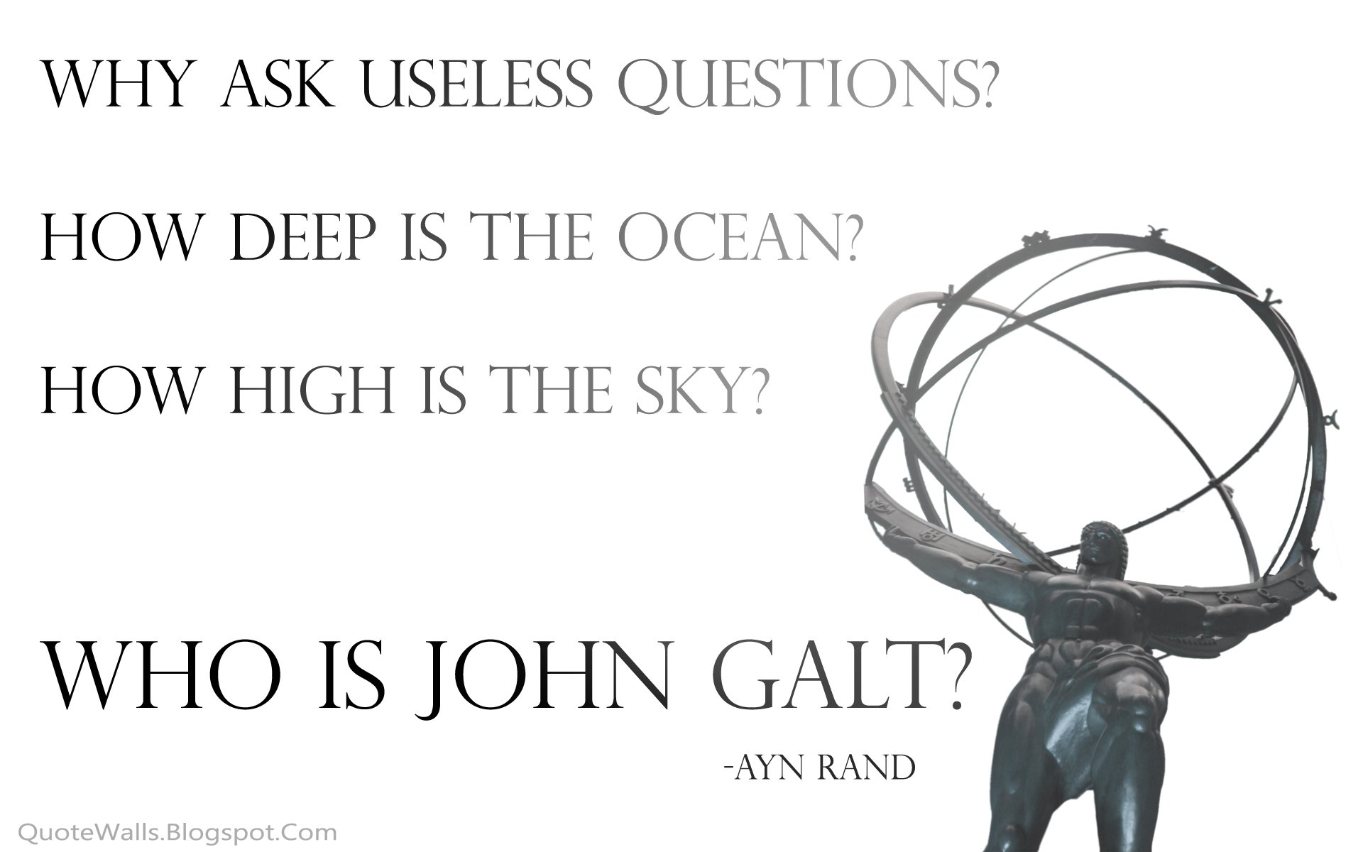 Atlas Shrugged Wallpapers