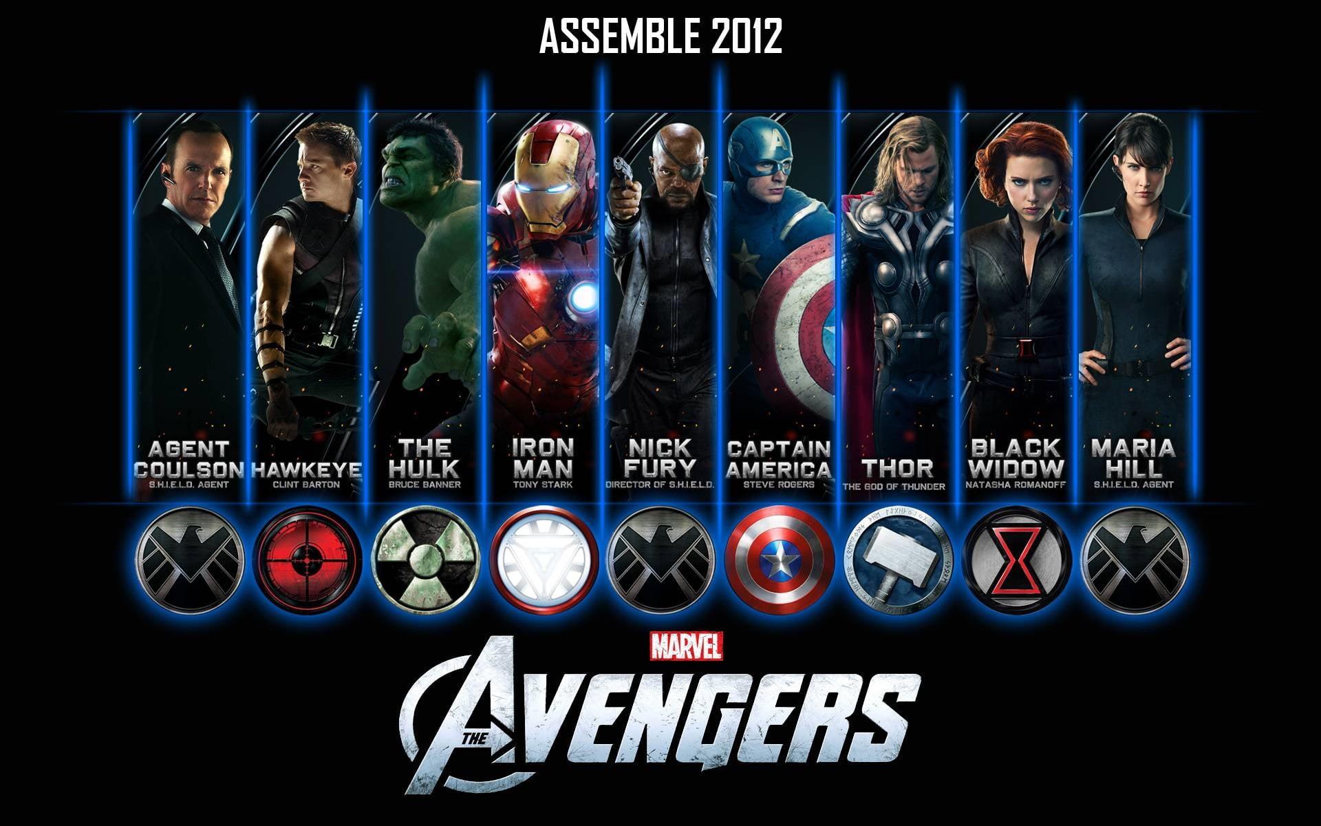 Avengers Assemble Logo Wallpapers