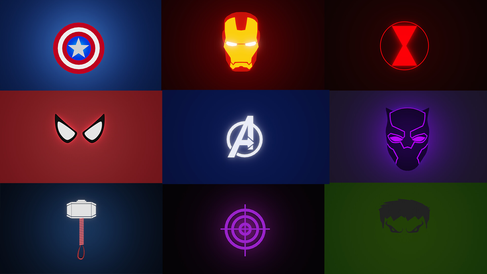 Avengers Assemble Logo Wallpapers