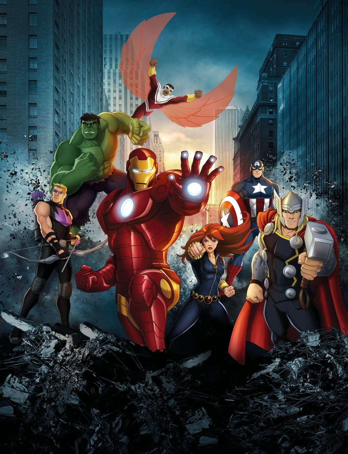 Avengers Cartoon Wallpapers