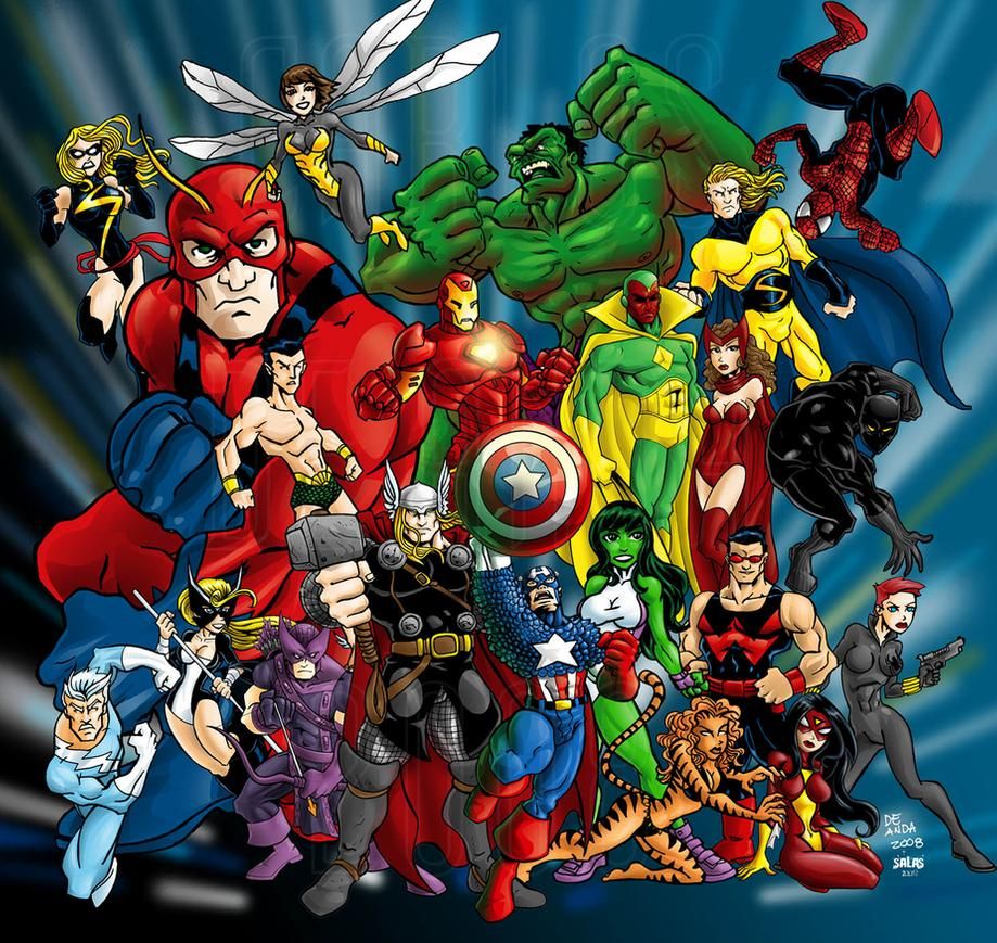 Avengers Cartoon Wallpapers