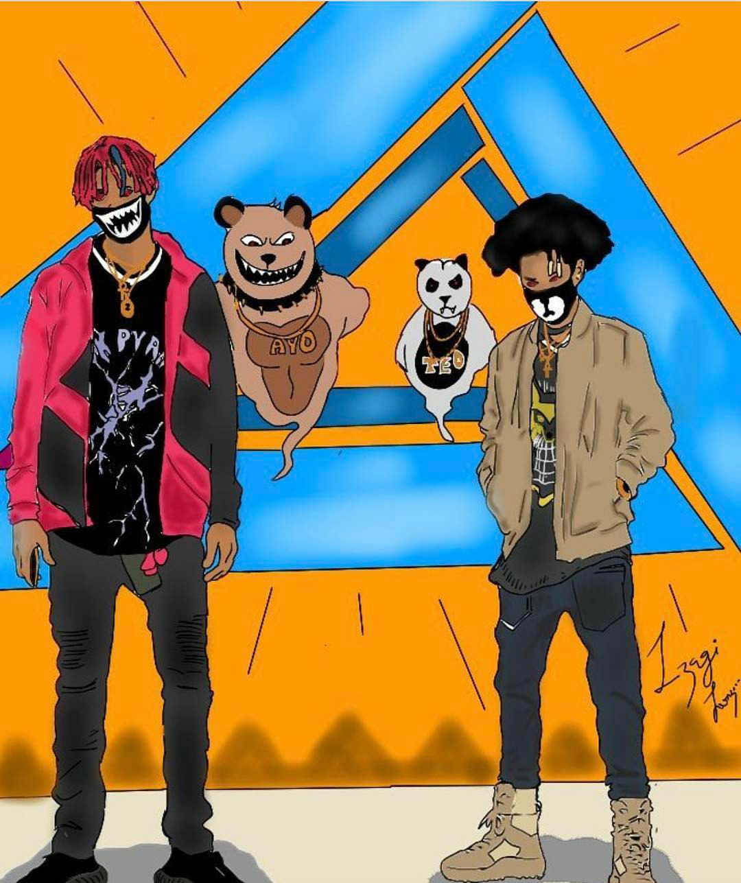 Ayo And Teo Iphone Wallpapers