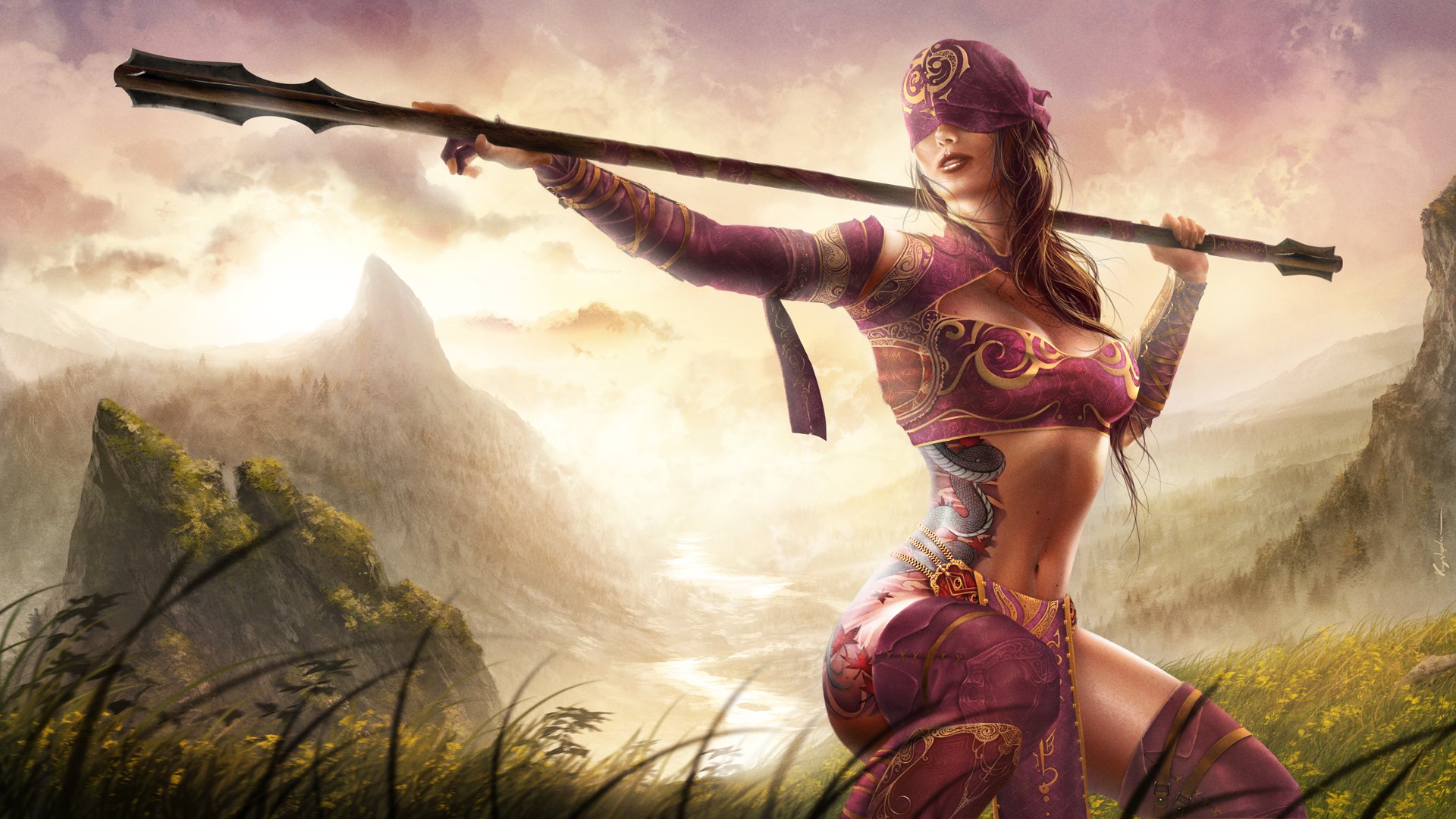 Aztec Woman Warrior Wallpapers