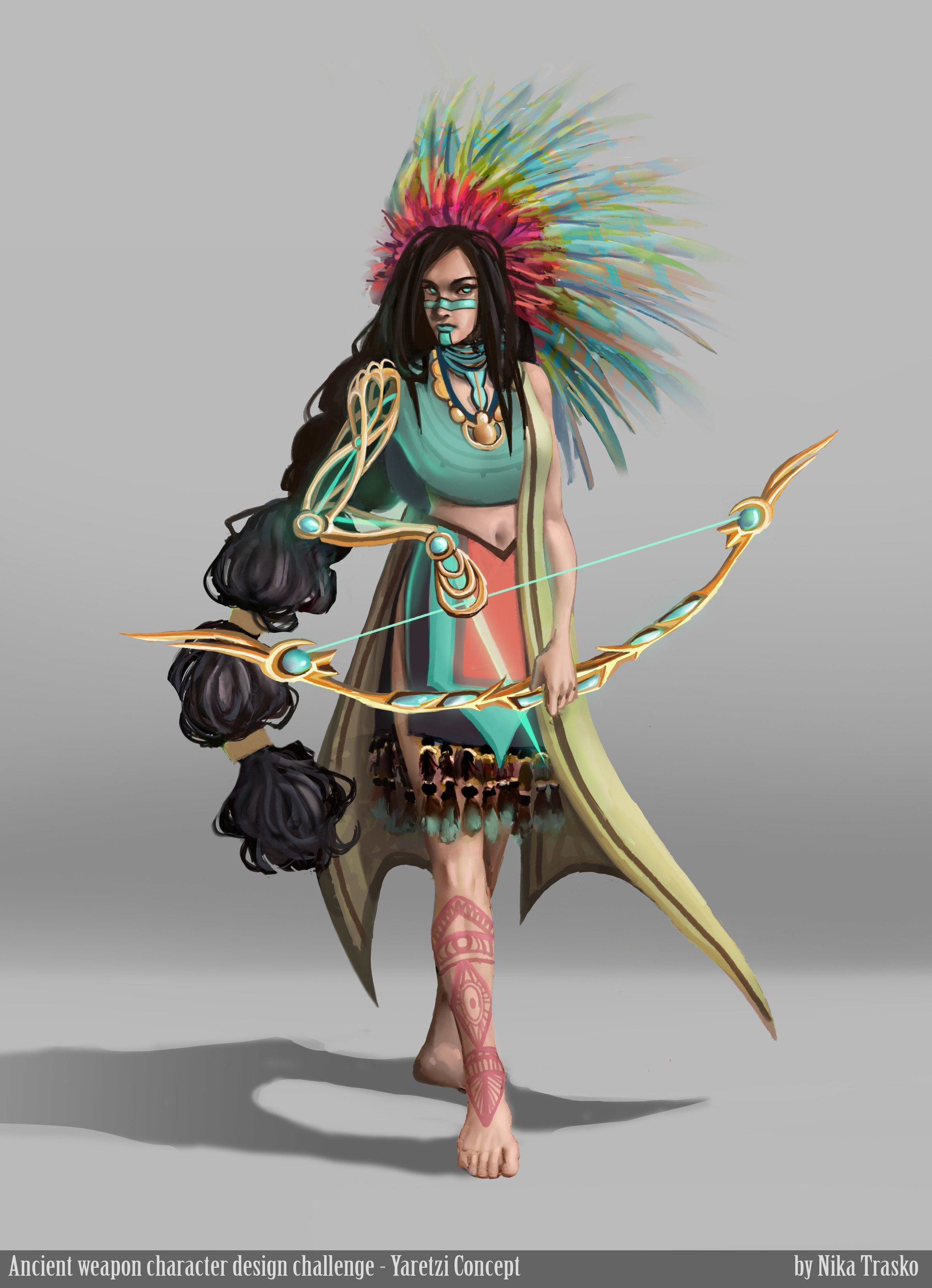 Aztec Woman Warrior Wallpapers