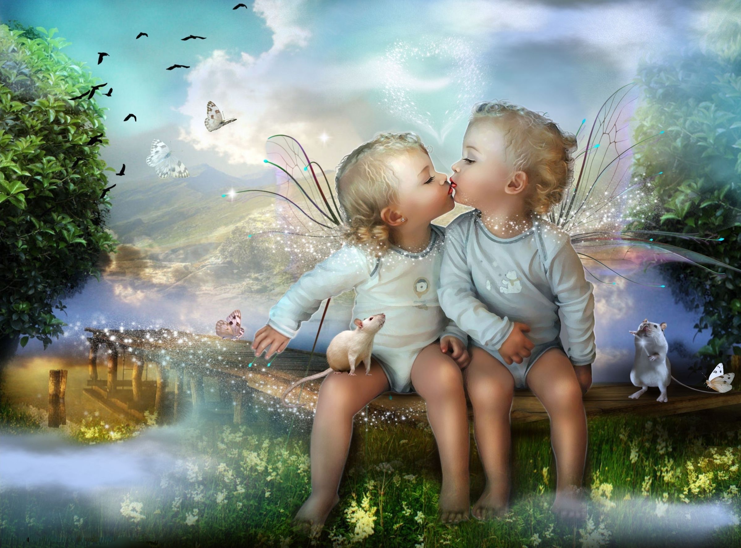 Baby Fairies Wallpapers