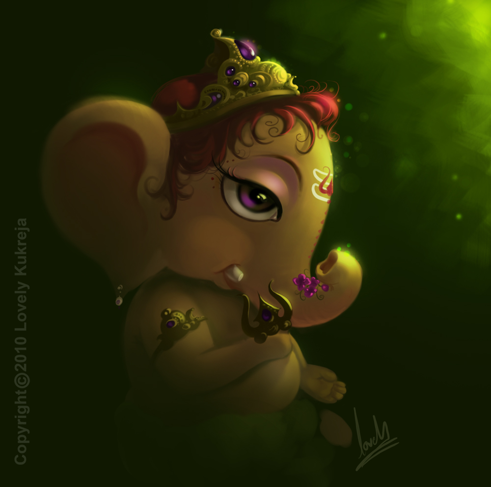 Baby Ganesha Wallpapers