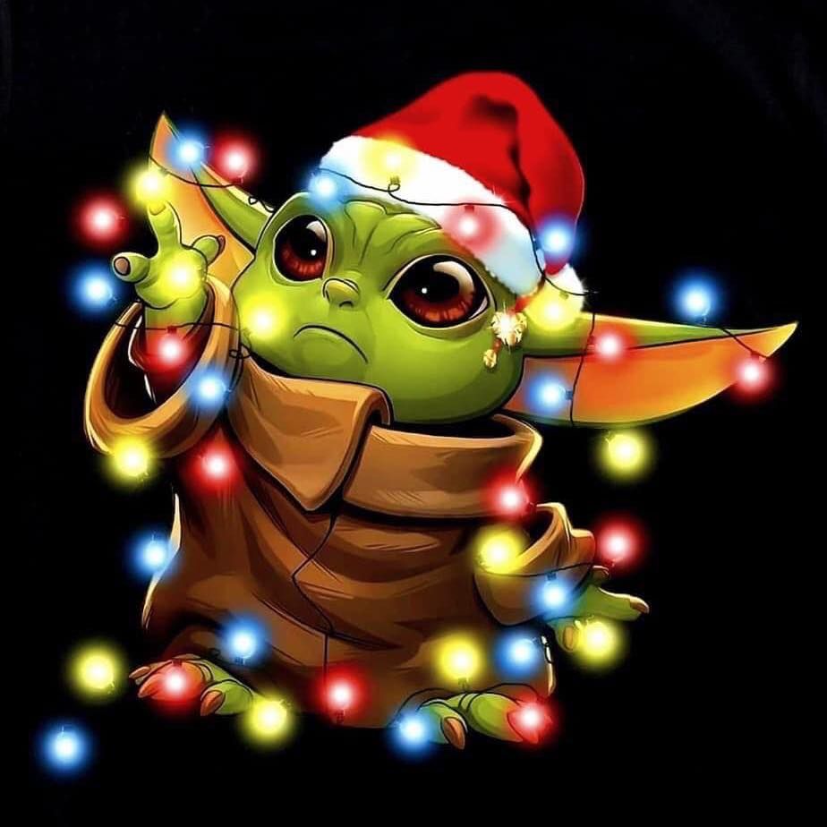 Baby Yoda Christmas Wallpapers