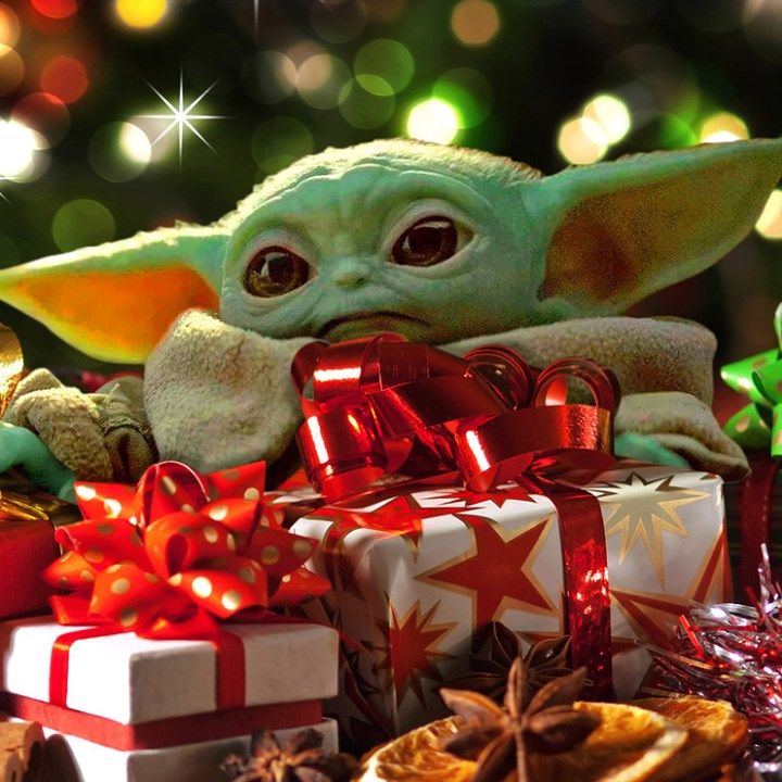 Baby Yoda Christmas Wallpapers