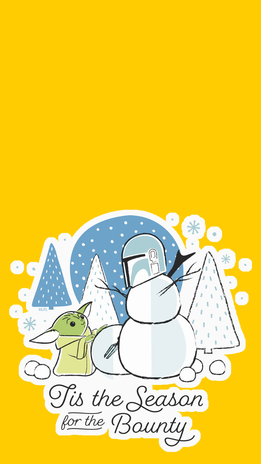 Baby Yoda Christmas Wallpapers