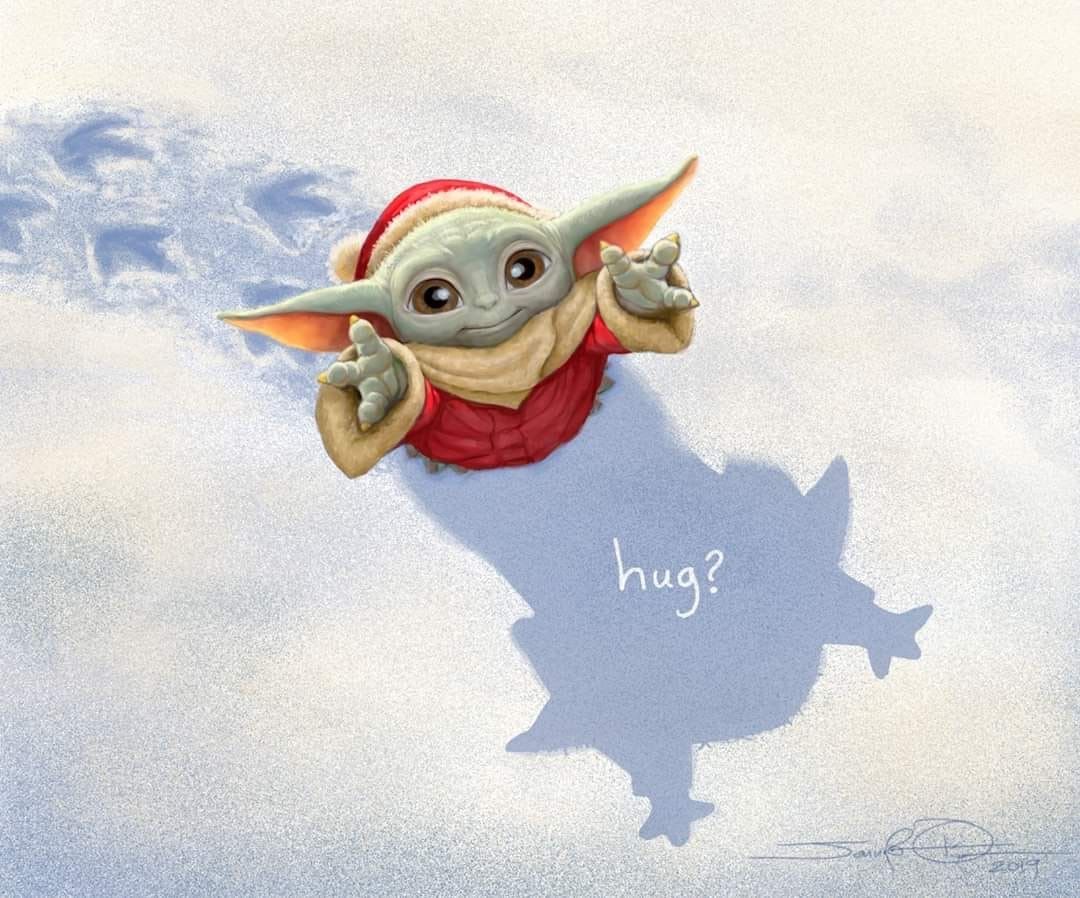 Baby Yoda Christmas Wallpapers