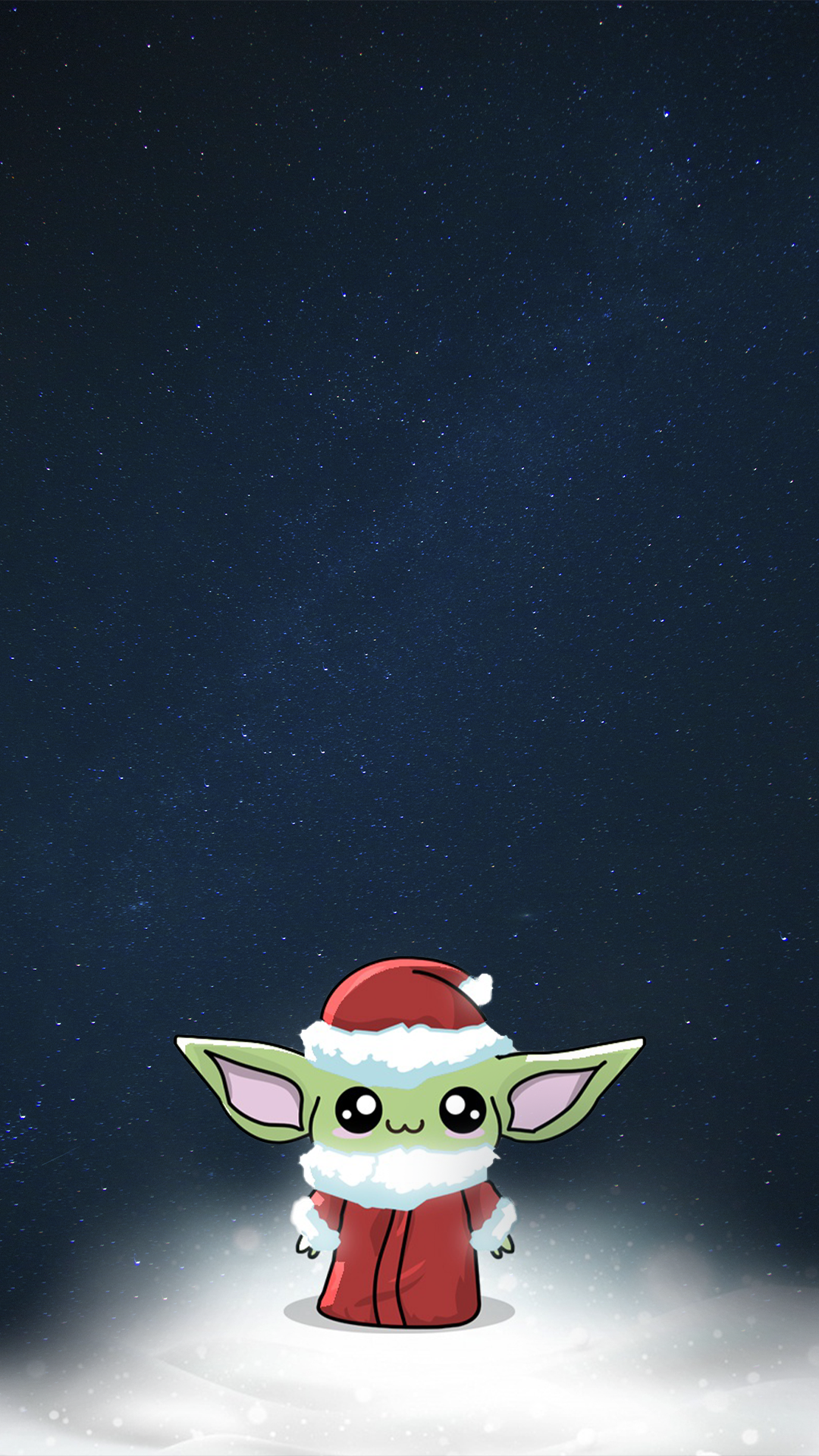 Baby Yoda Cartoon Wallpapers