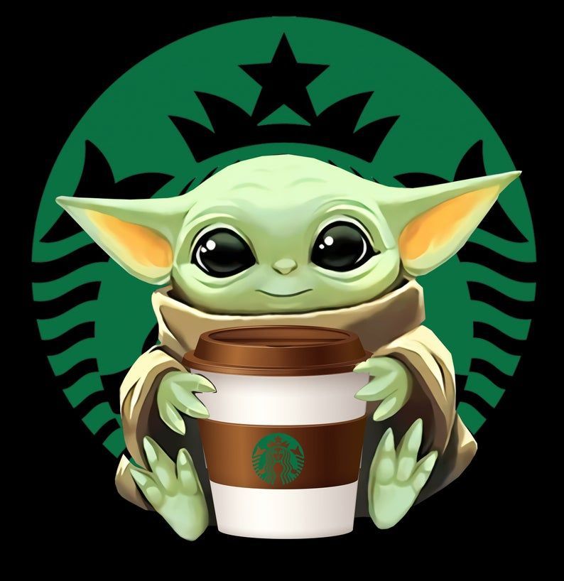 Baby Yoda Cartoon Wallpapers