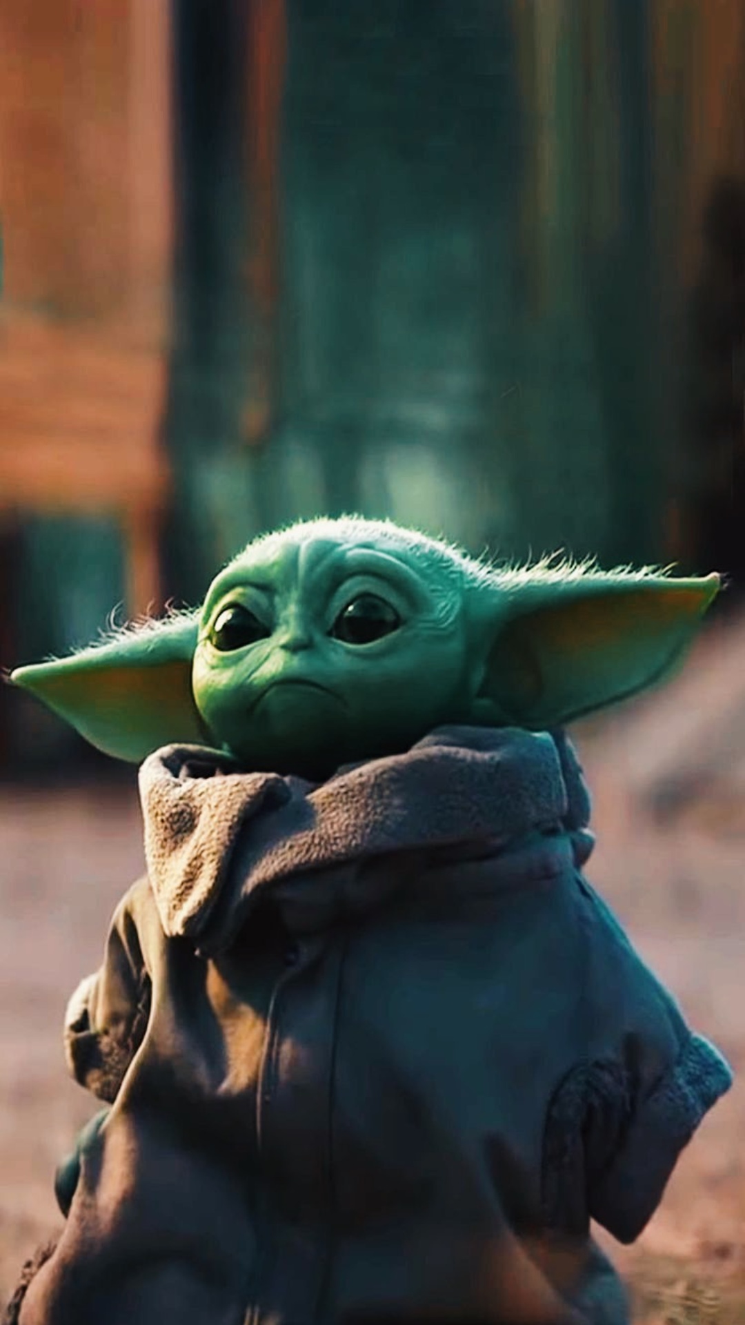 Baby Yoda Cartoon Wallpapers