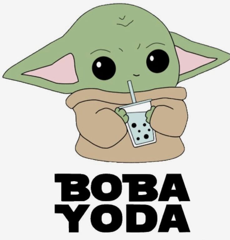 Baby Yoda Cartoon Wallpapers